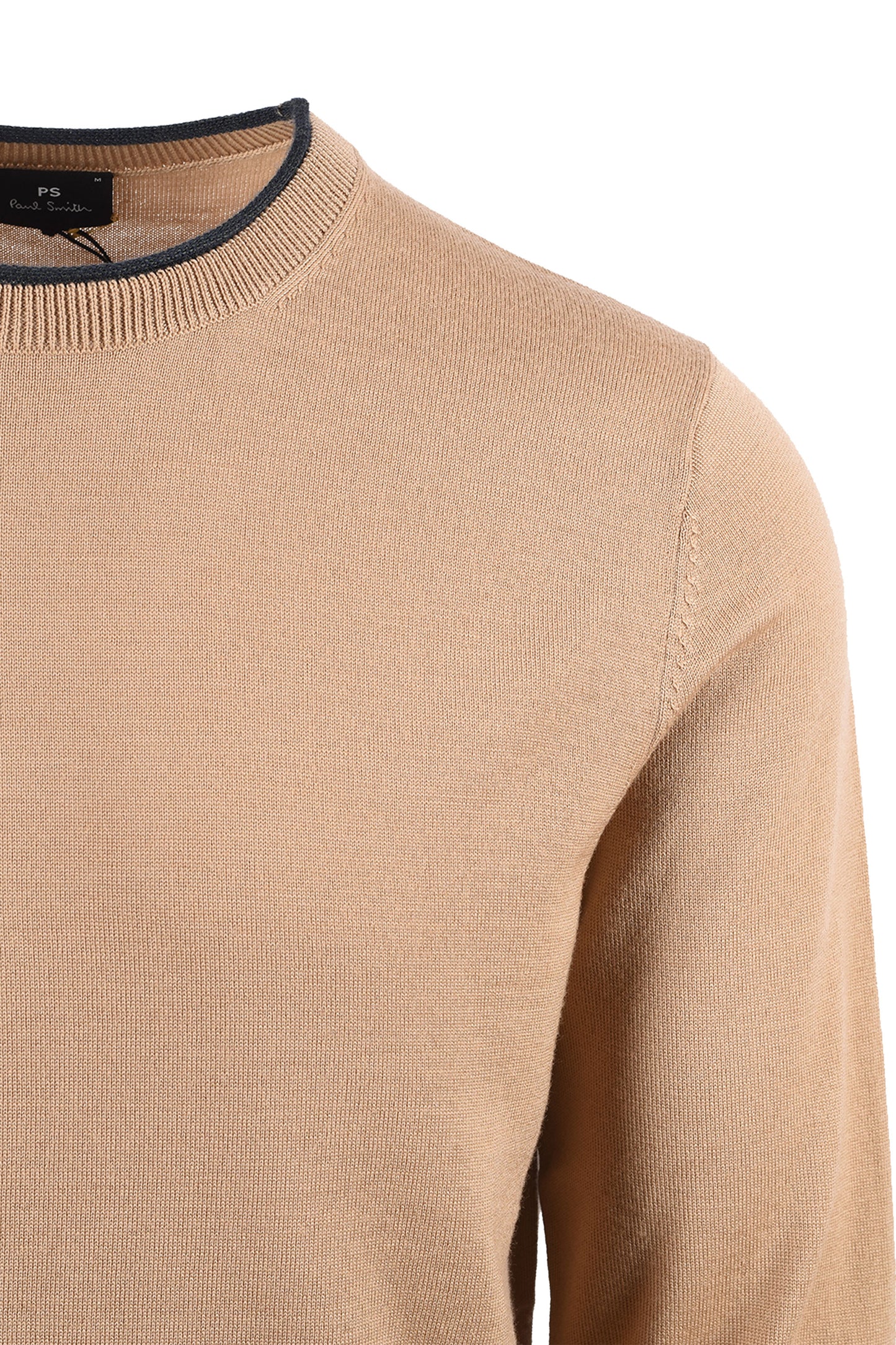 PAUL SMITH CREW NECK SWEATSHIRT BEIGE Paul Smith Michael Stewart Menswear Knitwear