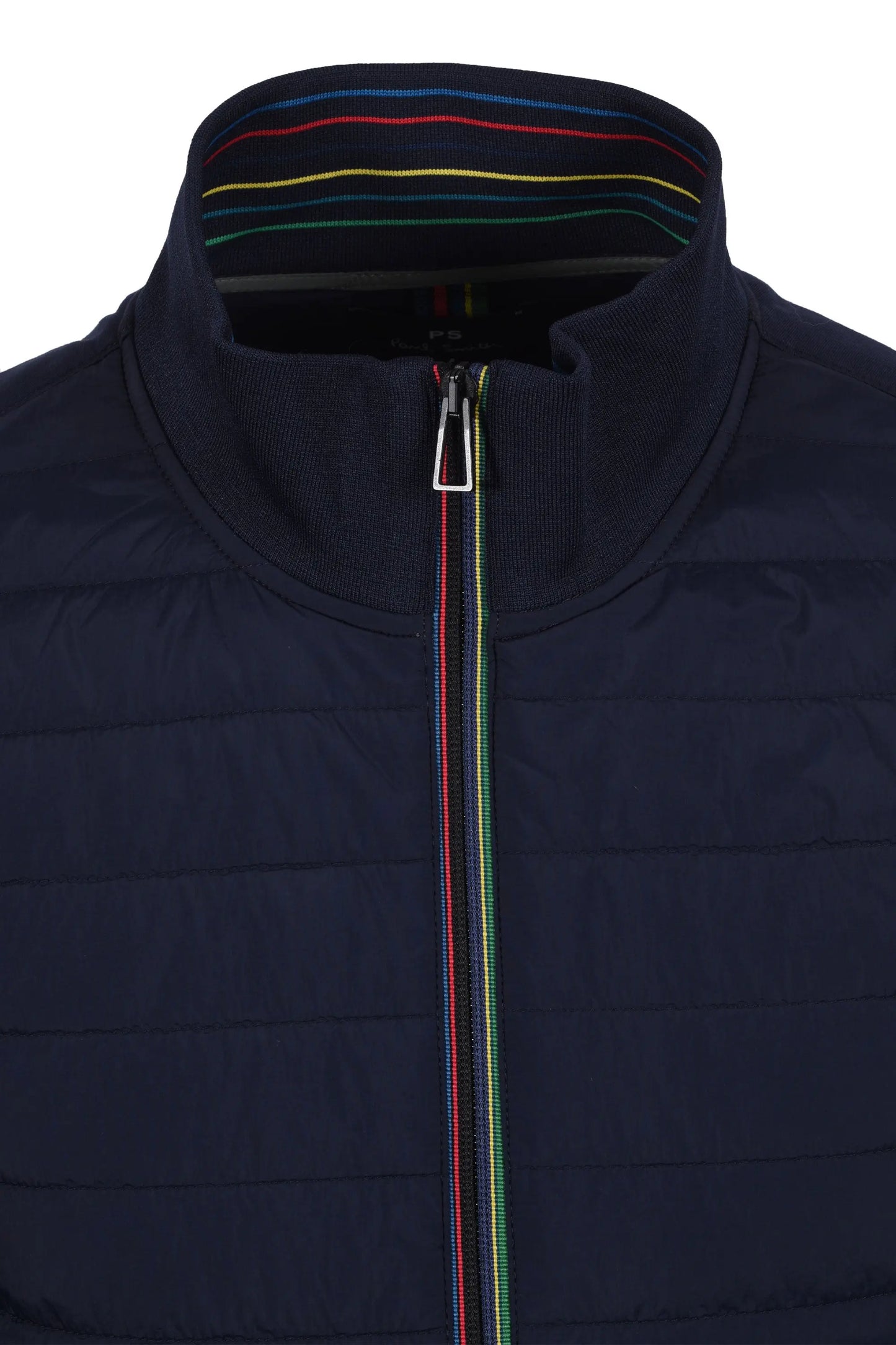 PAUL SMITH MIXED MEDIA JACKET BLUE Paul Smith
