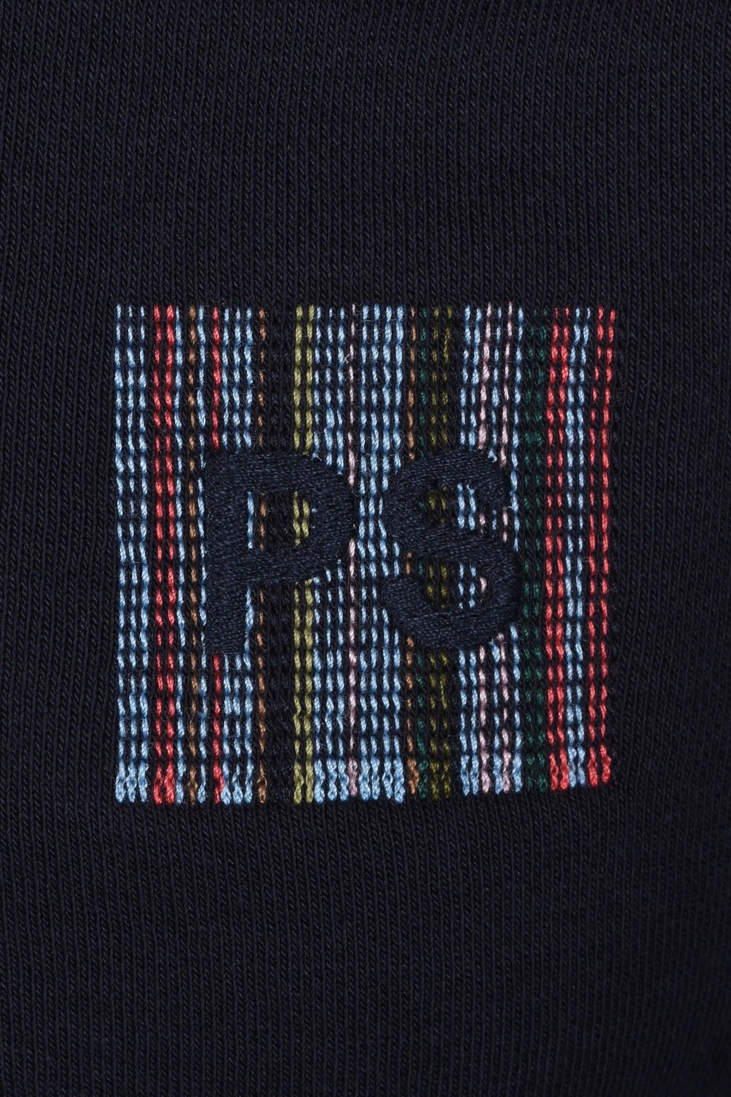 PAUL SMITH PS LOGO HALF ZIP SWEAT NAVY Paul Smith