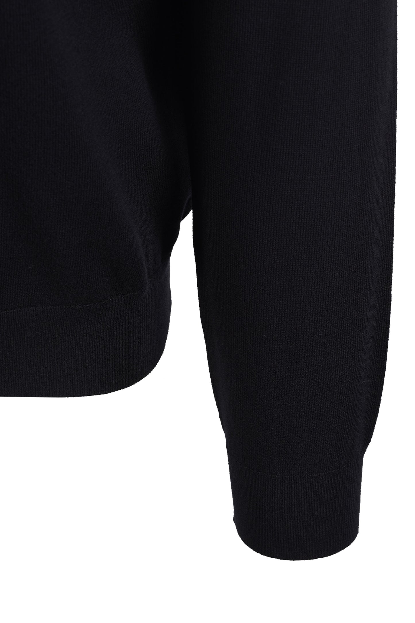 PAUL SMITH ZEB BADGE CREW NECK SWEATSHIRT BLACK Paul Smith Michael Stewart Menswear Knitwear