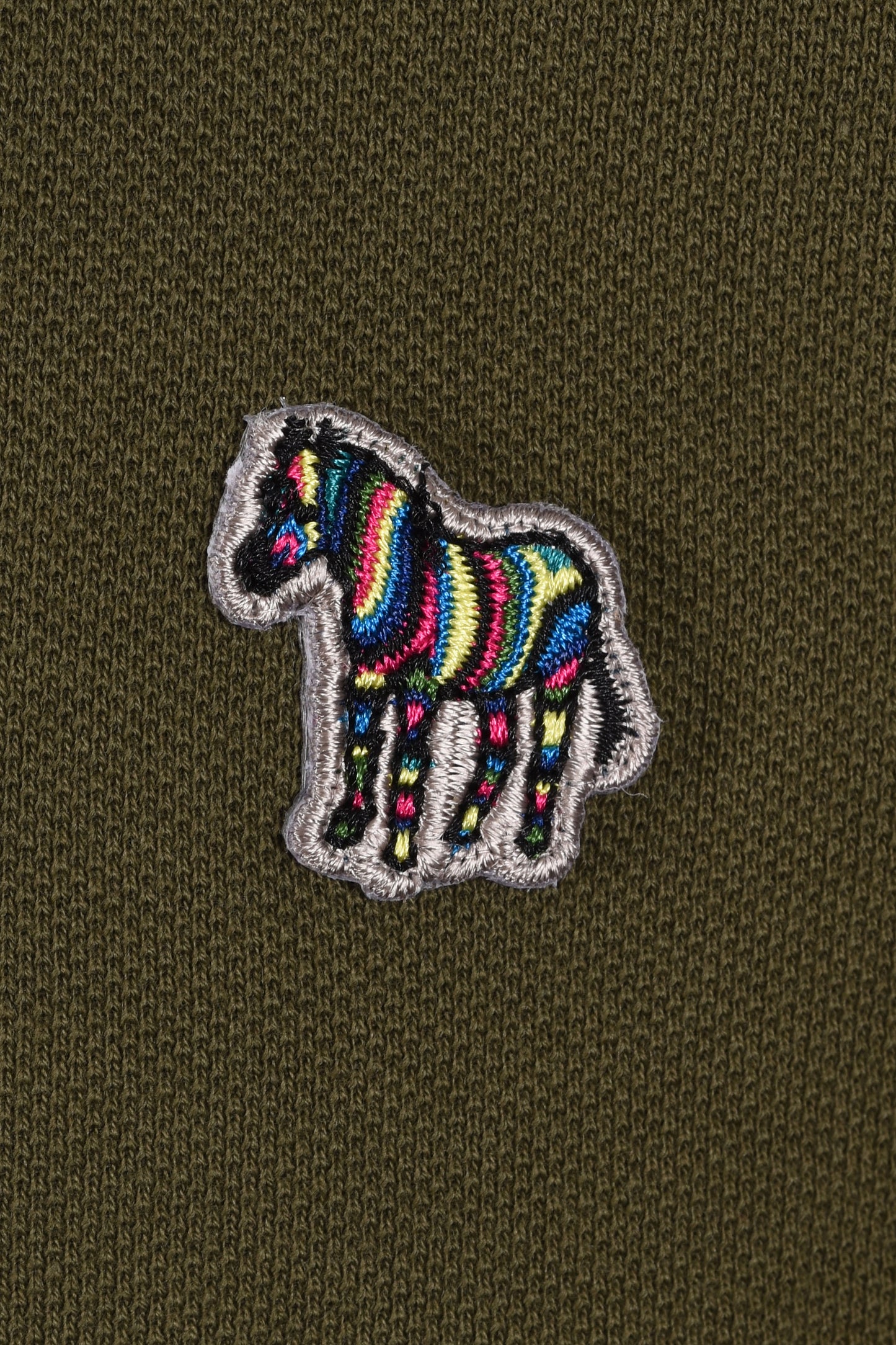 PAUL SMITH ZEBRA POLO SAGE