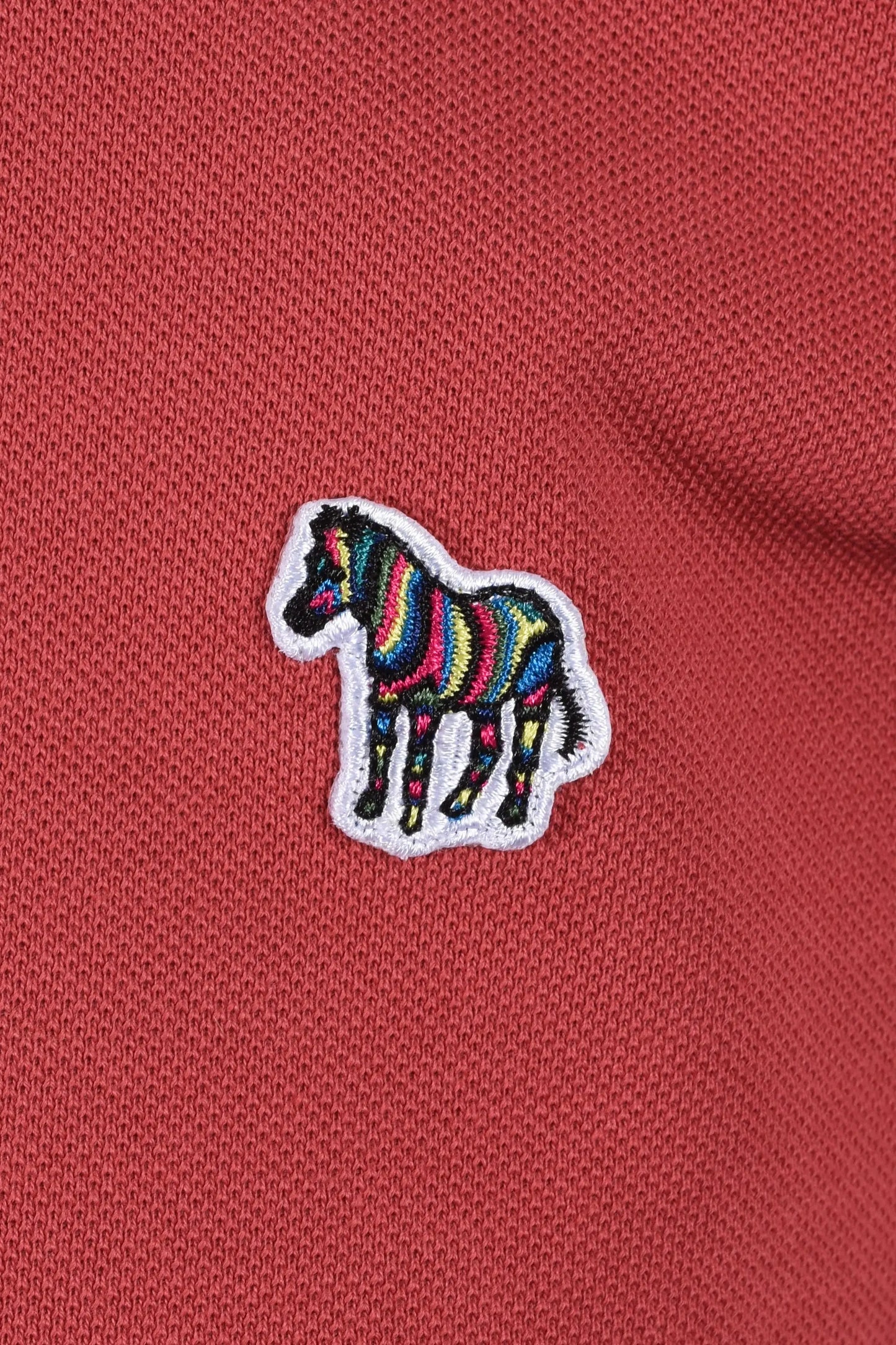 PAUL SMITH ZEBRA POLO SHIRT PINK Paul Smith