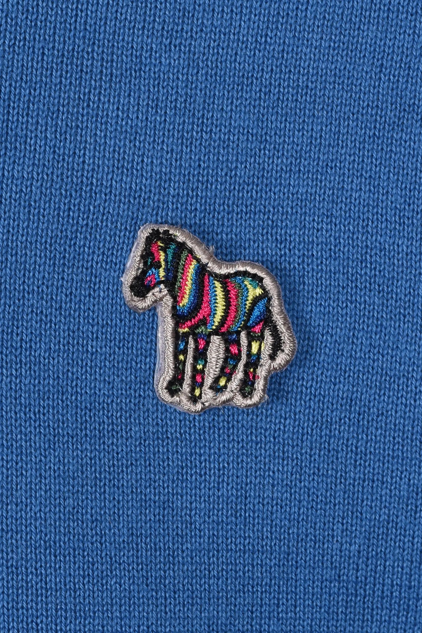 PAUL SMITH ZIP NECK SWEATER BLUE Paul Smith