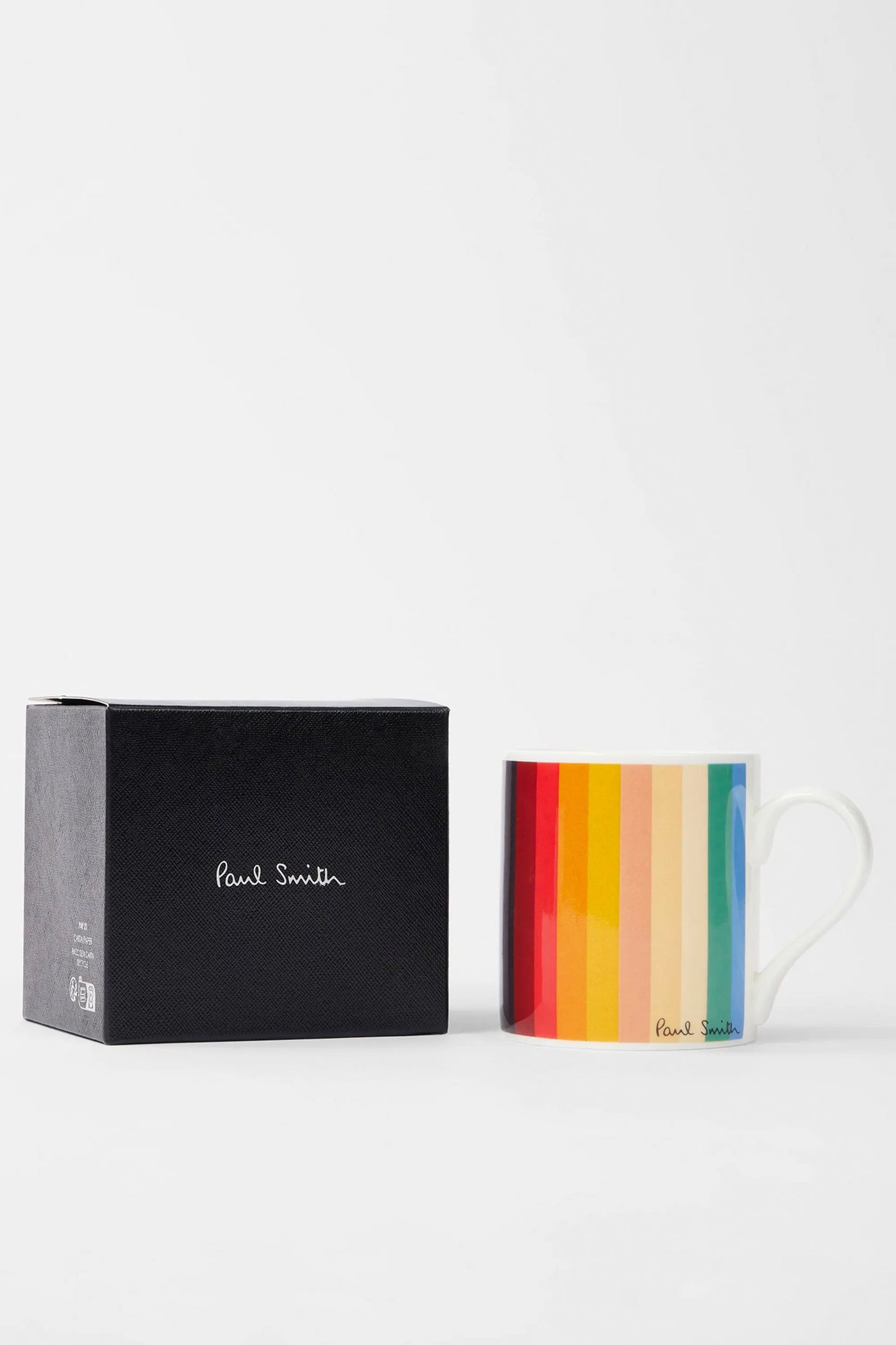 Paul Smith Mixed 'Signature Stripe' Bone China Mug Multi-Colour Stripe Paul Smith