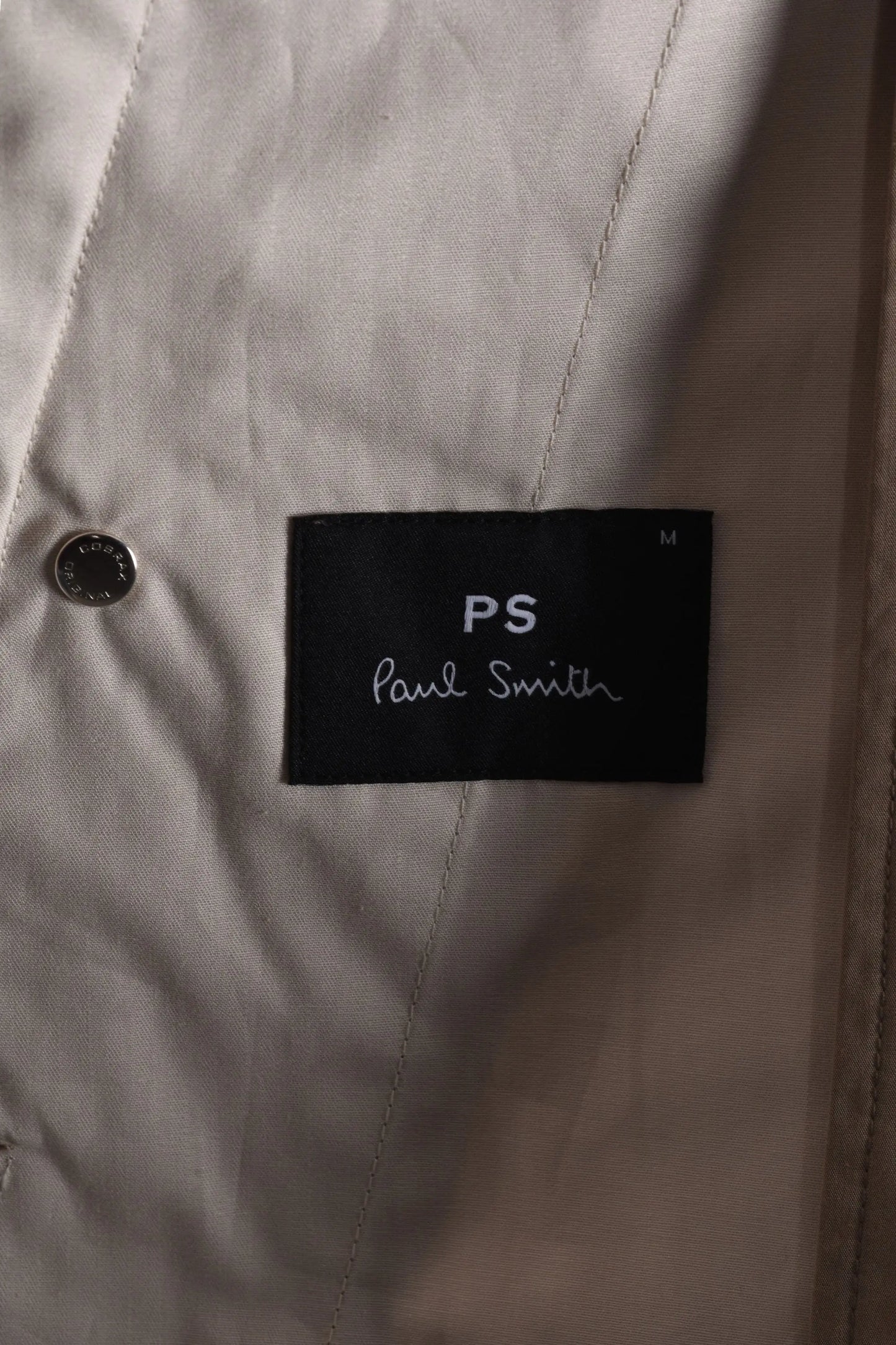 Paul Smith PAUL SMITH COACH JACKET LIGHT BEIGE Paul Smith