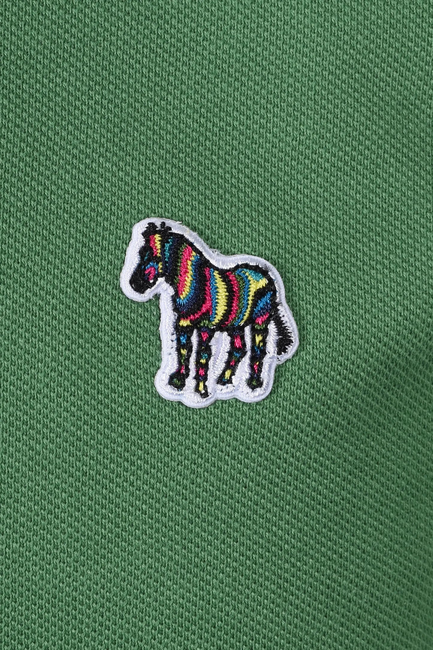 Paul Smith Reg Fit SS Polo Zebra Green Paul Smith