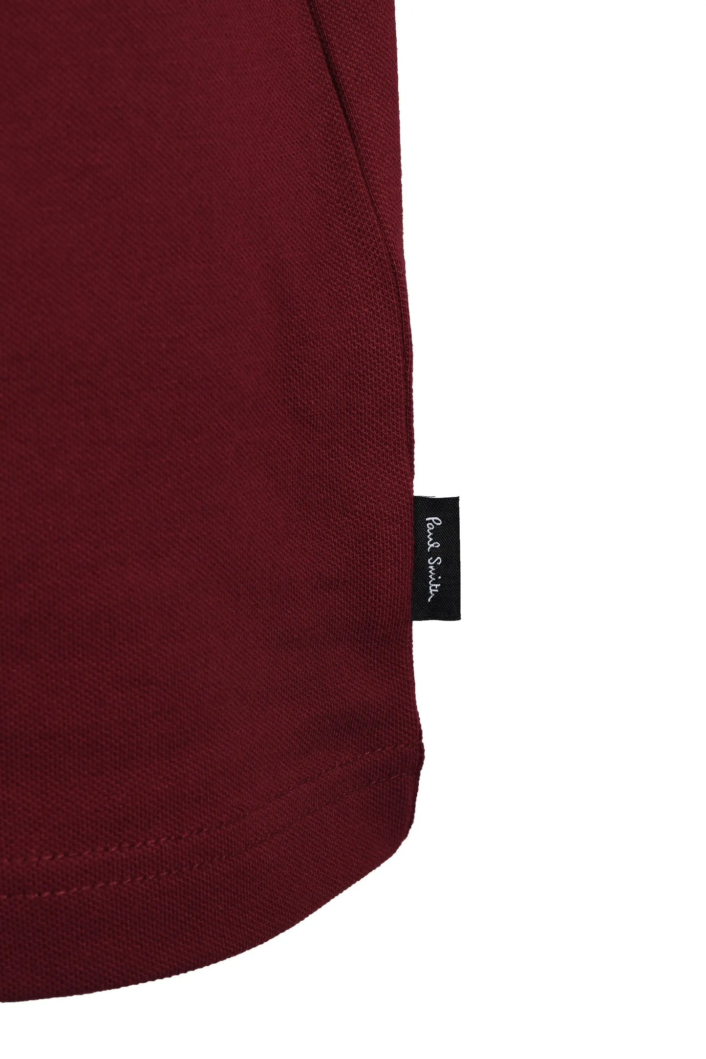 Paul Smith Reg Fit Stripe Placket Polo Burgundy Paul Smith