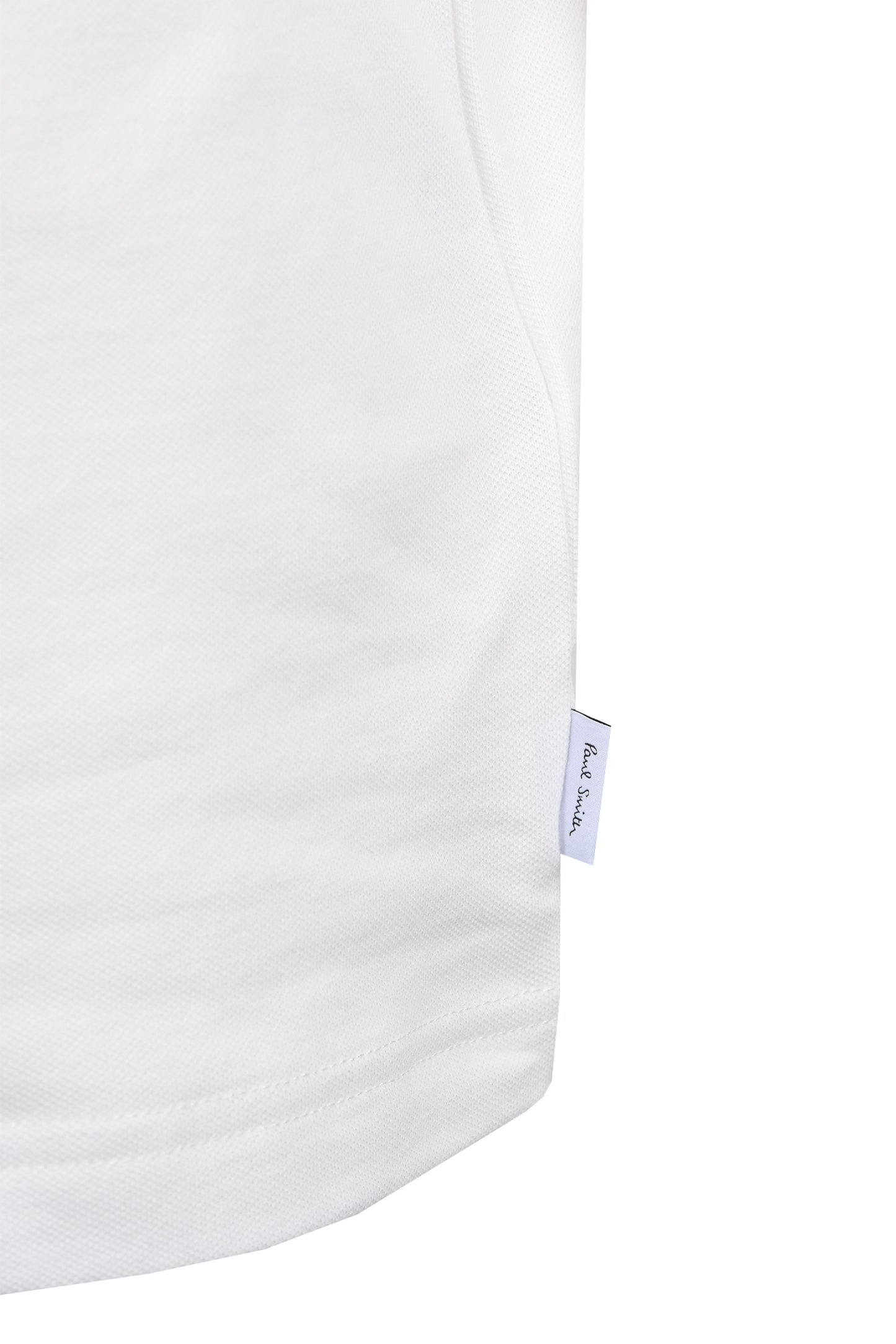 Paul Smith Reg Fit Stripe Placket Polo White