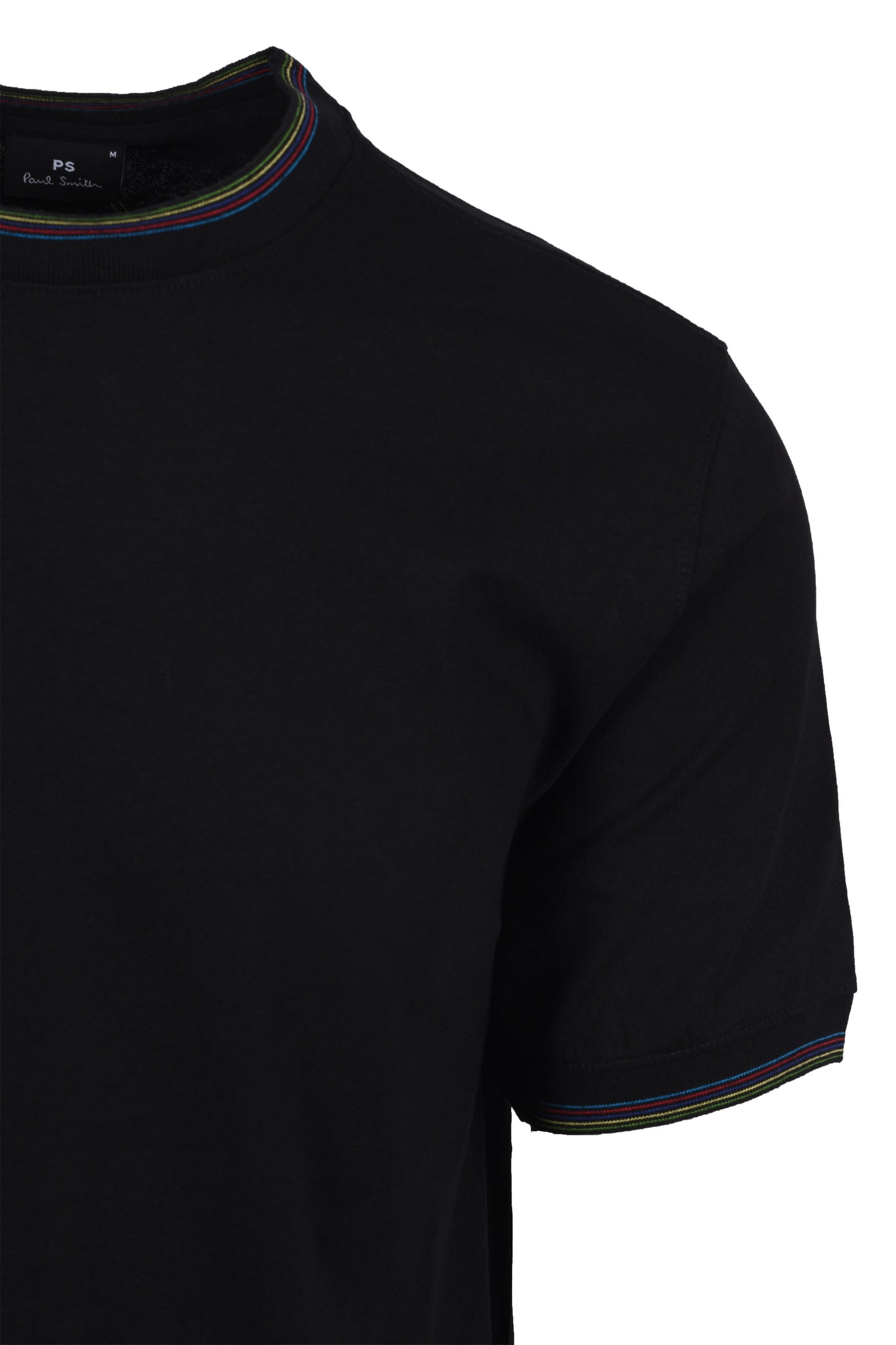 Paul Smith Reg Fit T-Shirt Sports Stripe Black