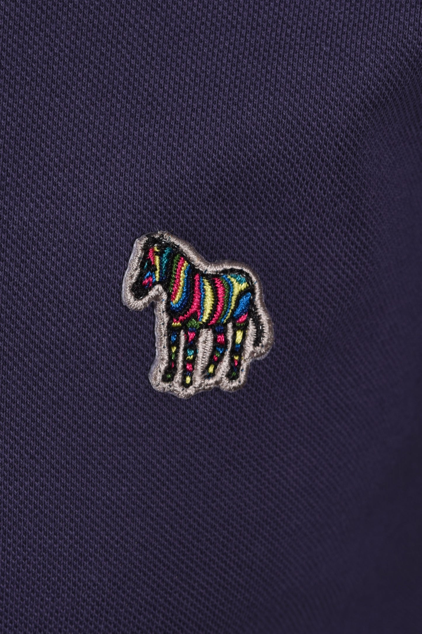 Paul Smith Reg Fit Tipped Polo Shirt Dark Violet