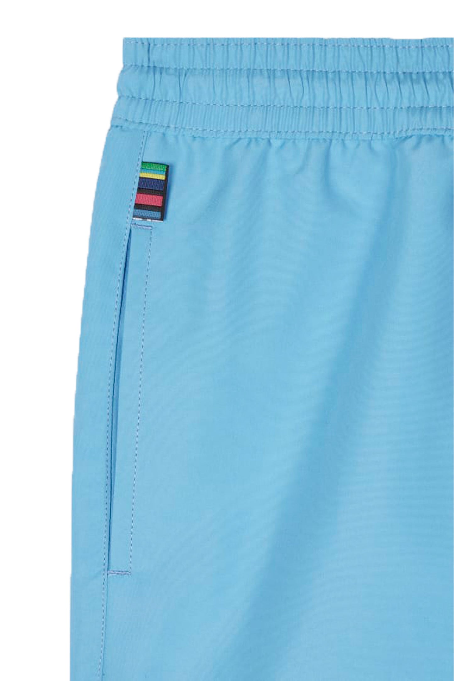 Paul Smith Zebra Logo Swim Shorts Light Blue