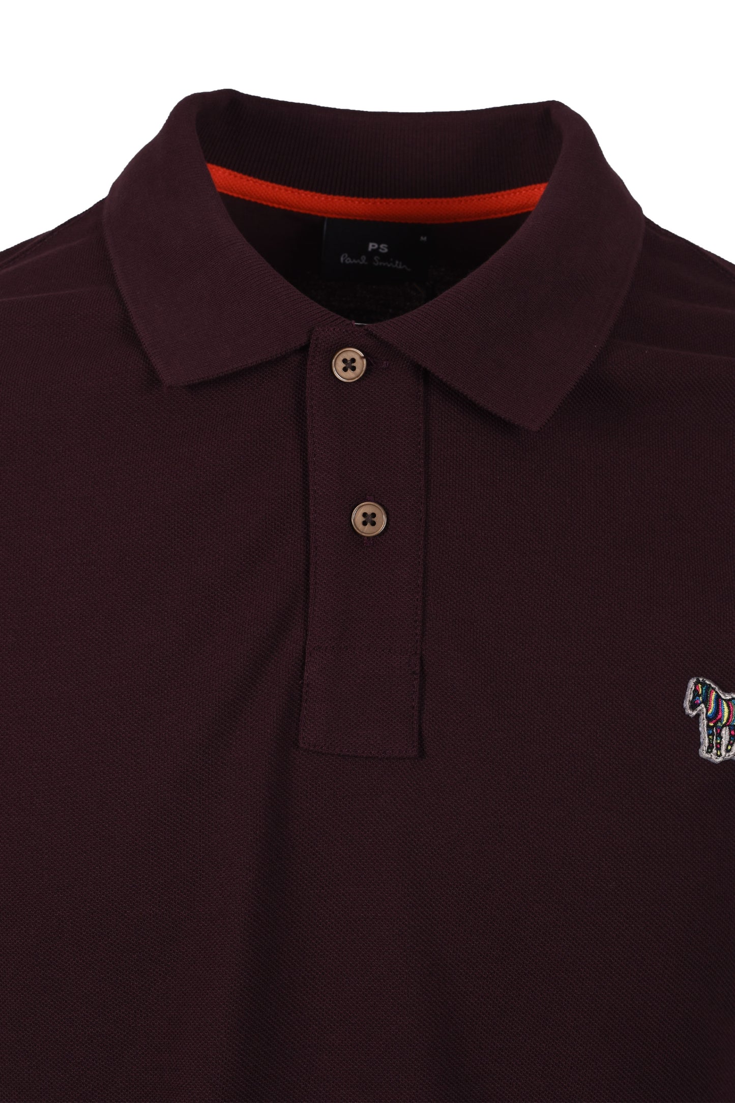 Paul Smith Zebra Polo Dark Red