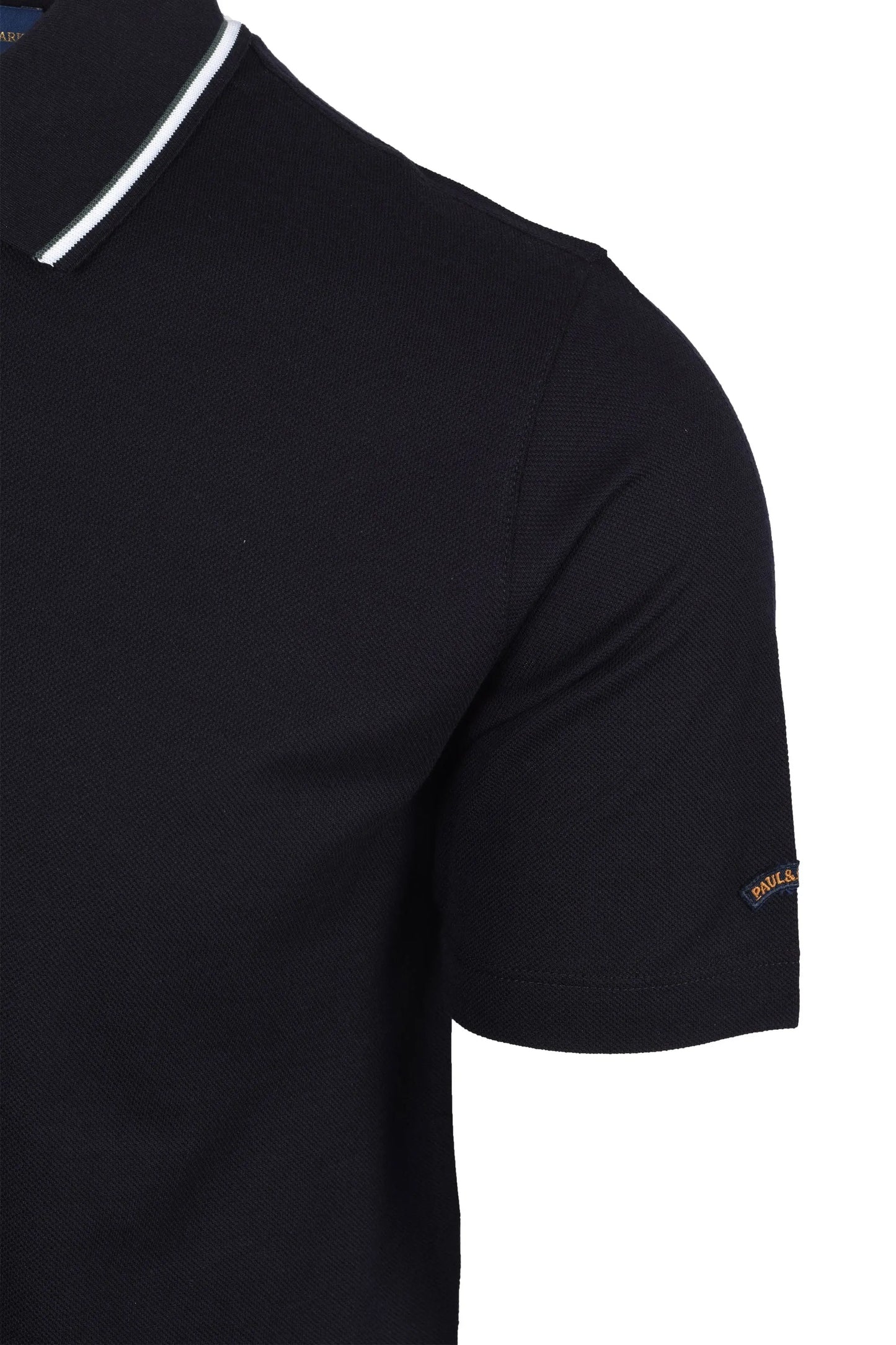 Paul & Shark Tipped Polo Shirt Navy Paul & Shark