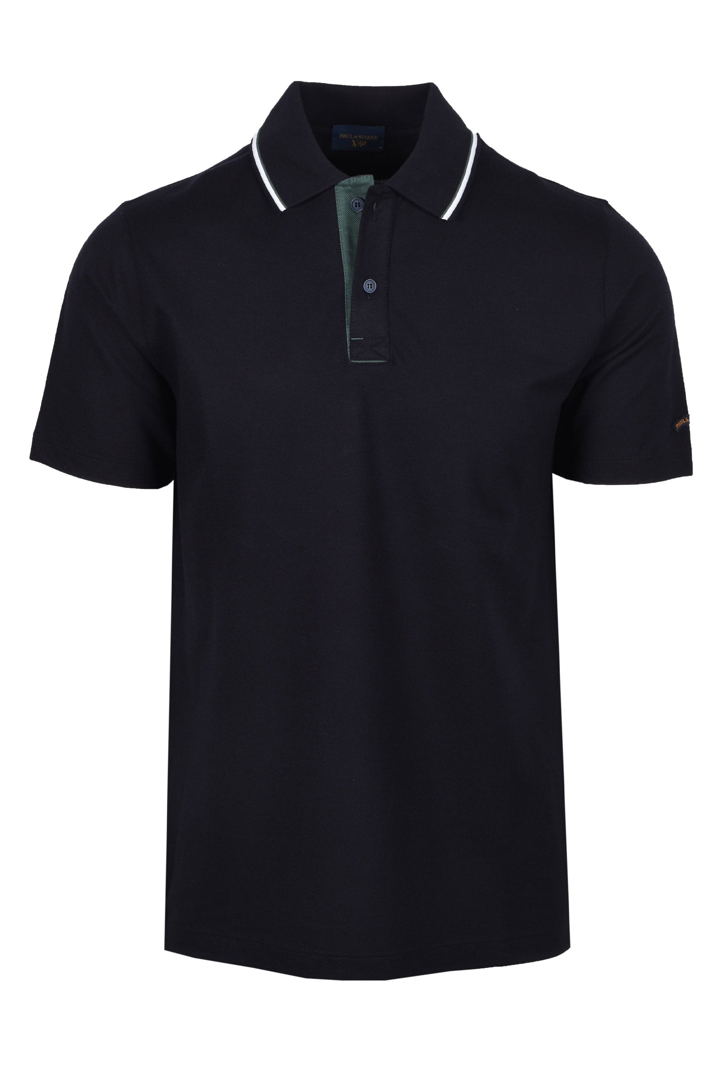 Paul & Shark Tipped Polo Shirt Navy