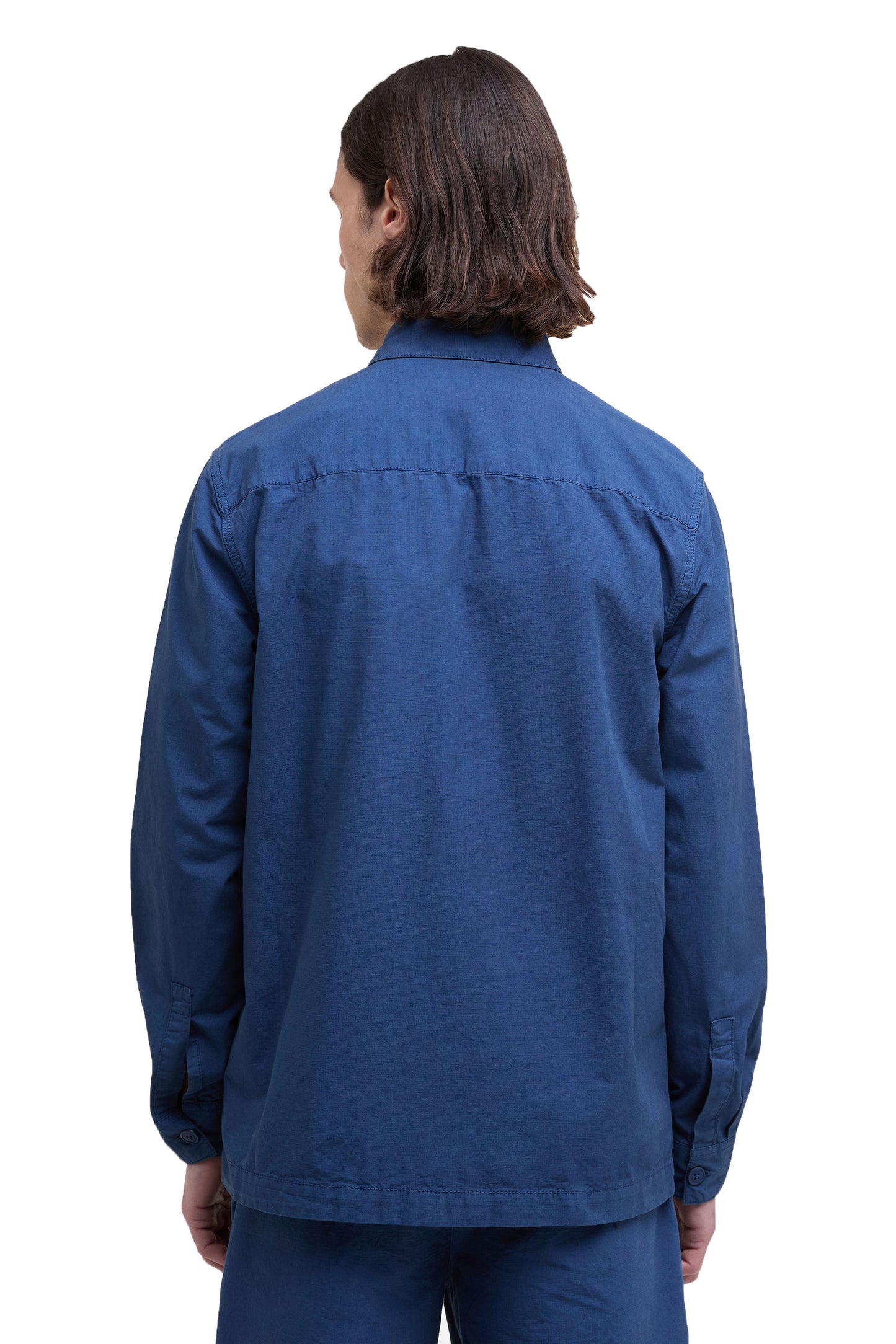 BARBOUR RICKFELL OVERSHIRT DARK DENIM