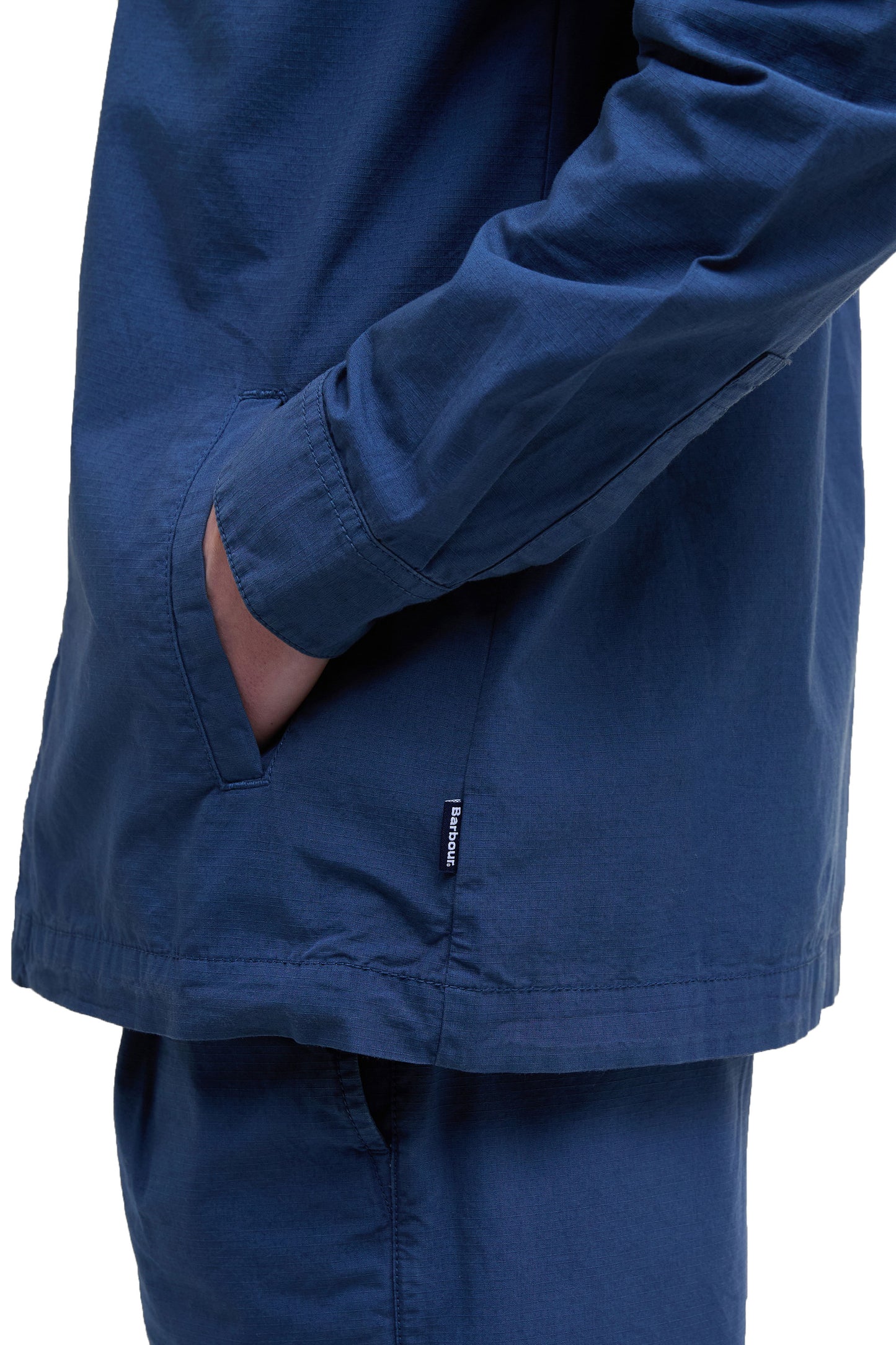 BARBOUR RICKFELL OVERSHIRT DARK DENIM