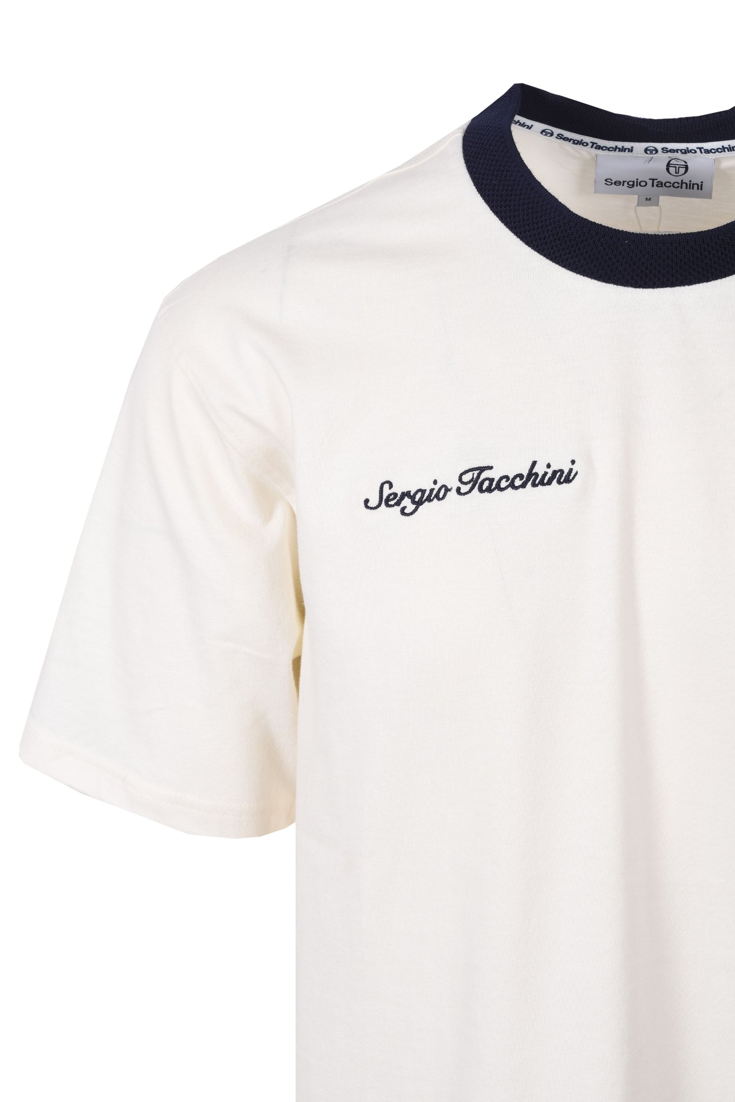 SERGIO TACCHINI BERTO T-SHIRT GARDENIA