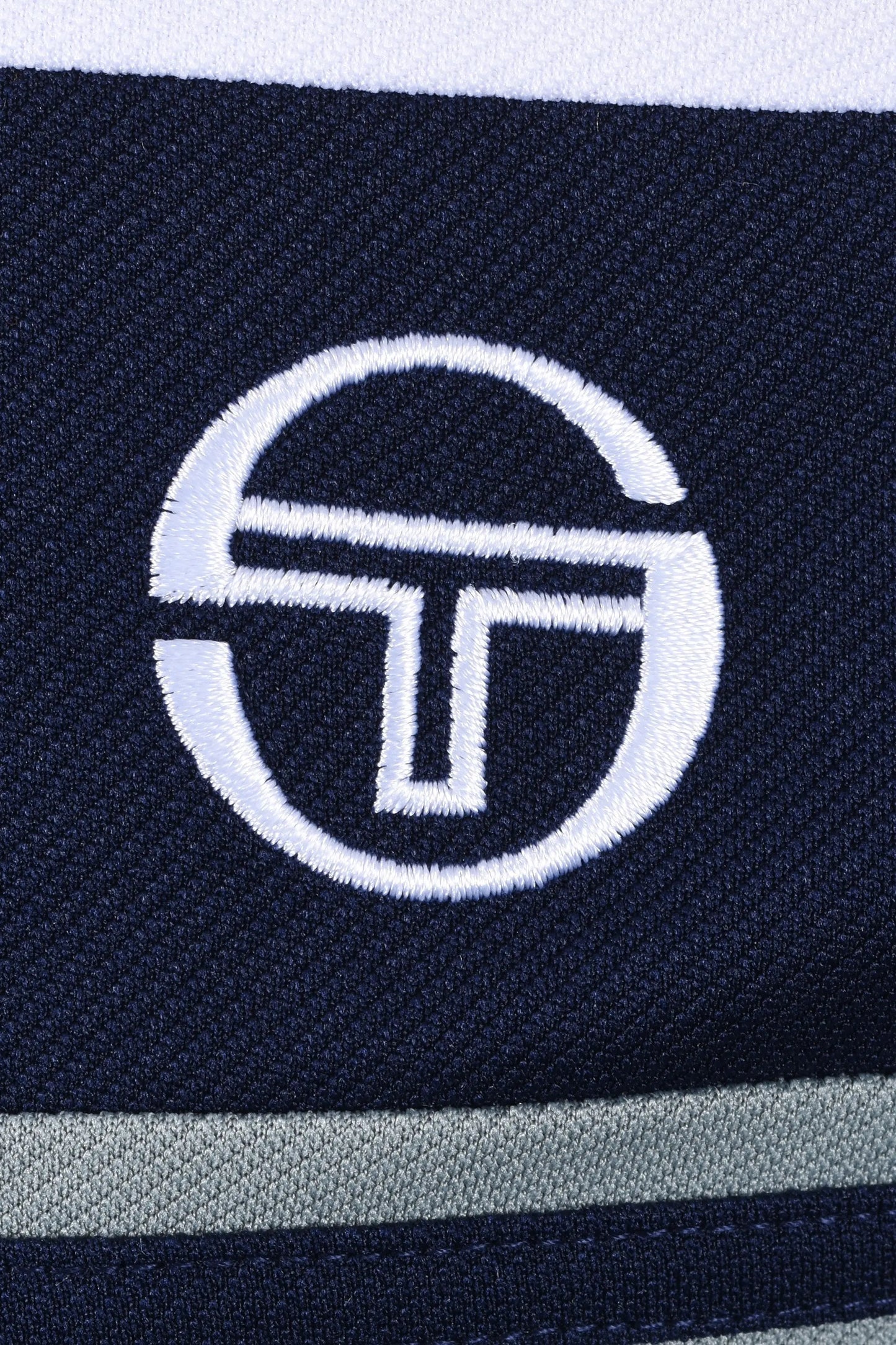 SERGIO TACCHINI DAMARINDO TRACK TOP WHITE/MARITIME BLUE/LEAD Sergio Tacchini