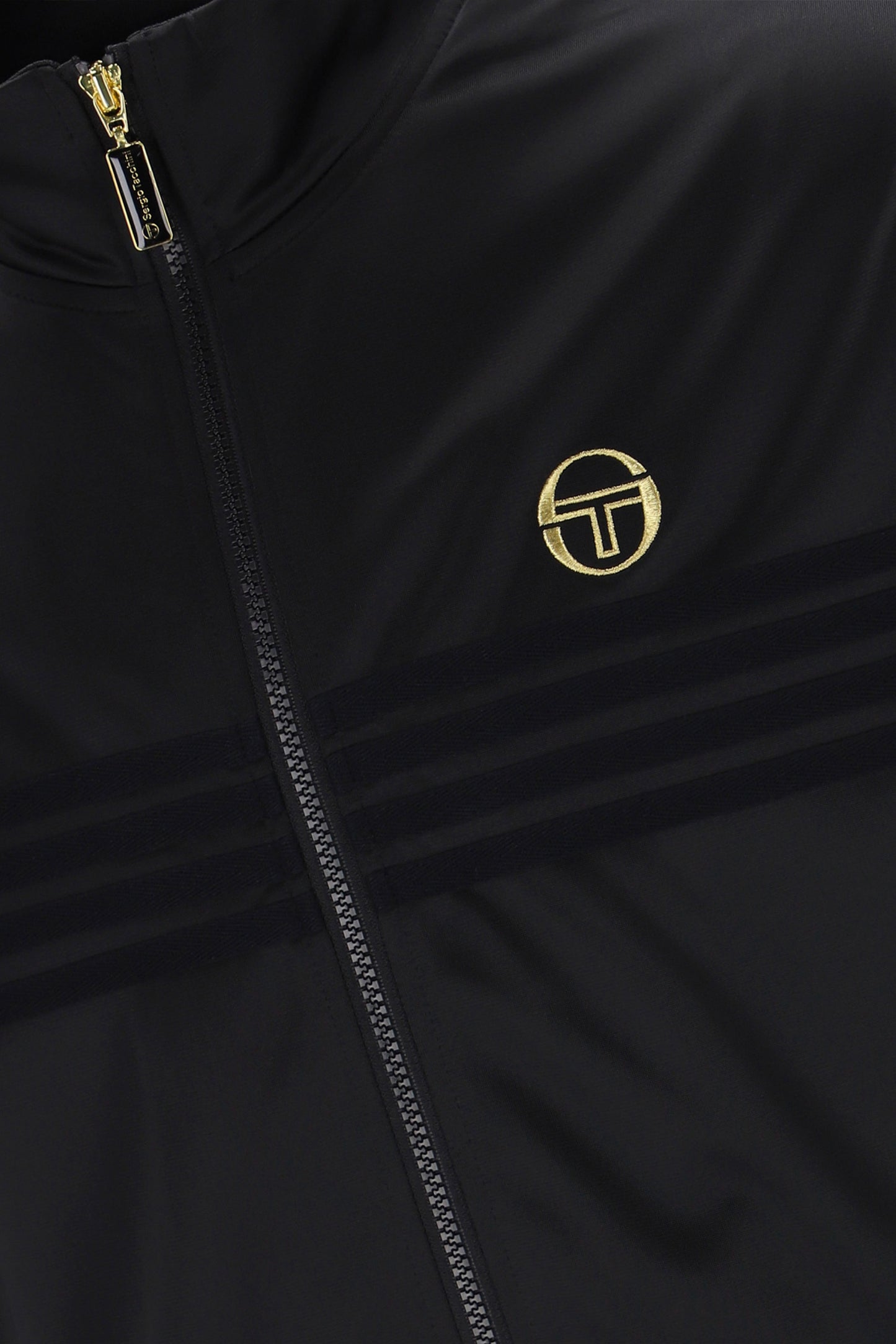 SERGIO TACCHINI NEW VARENA TRACK TOP BLACK/GOLD Sergio Tacchini Michael Stewart Menswear Track Top