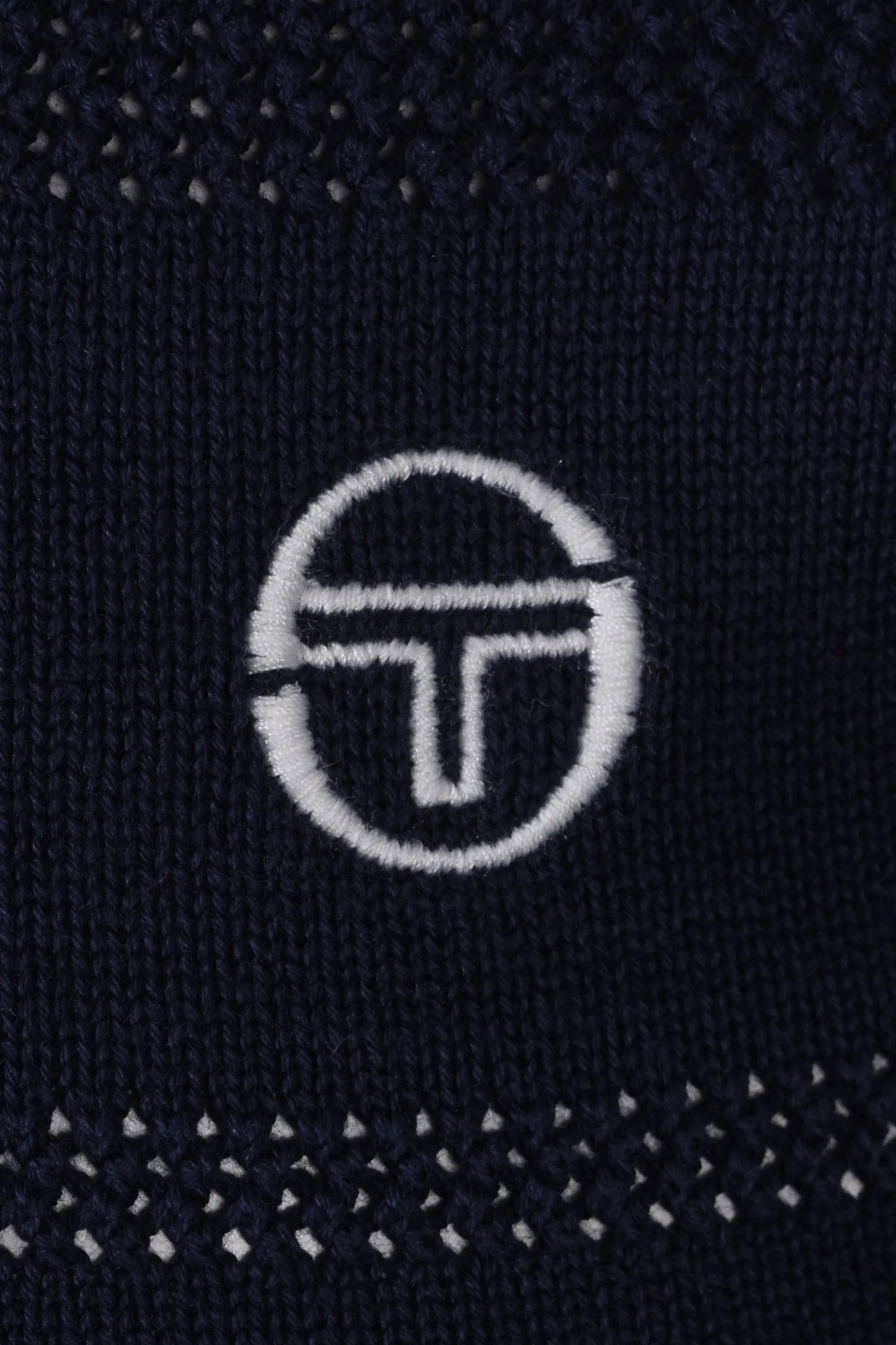 SERGIO TACCHINI SABINO KNITTED POLO SHIRT MARITIME BLUE Sergio Tacchini