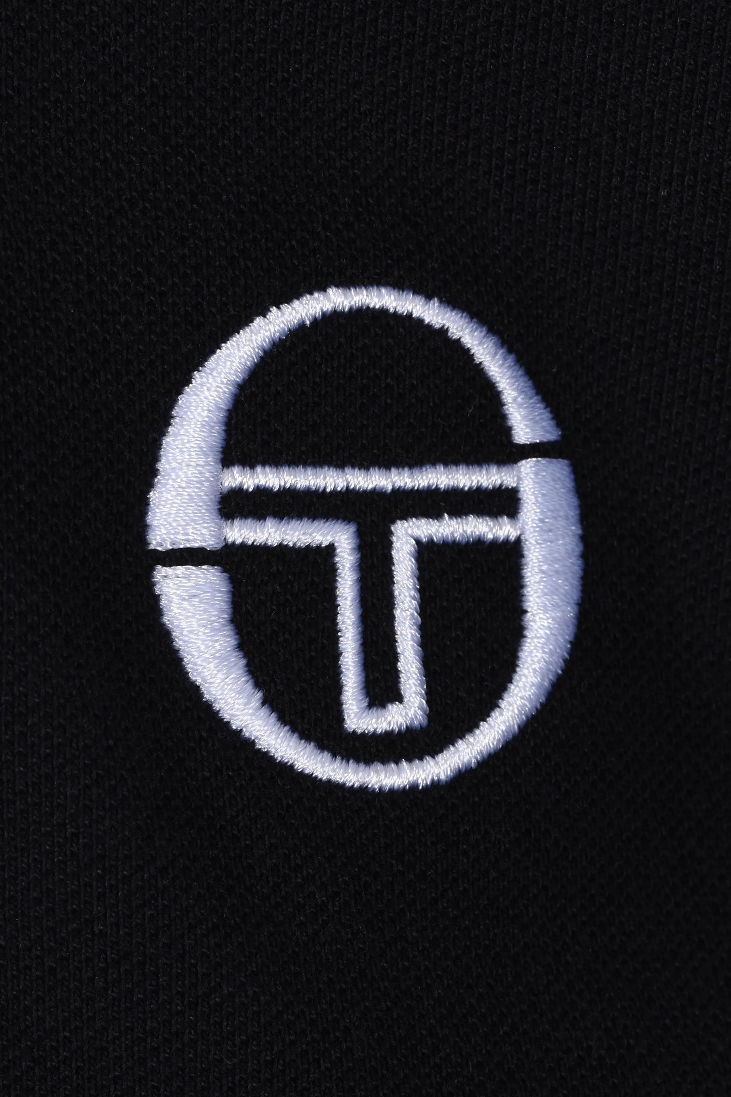 SERGIO TACCHINI SUPERMAC POLO BLACK/LIGHT LILAC Sergio Tacchini