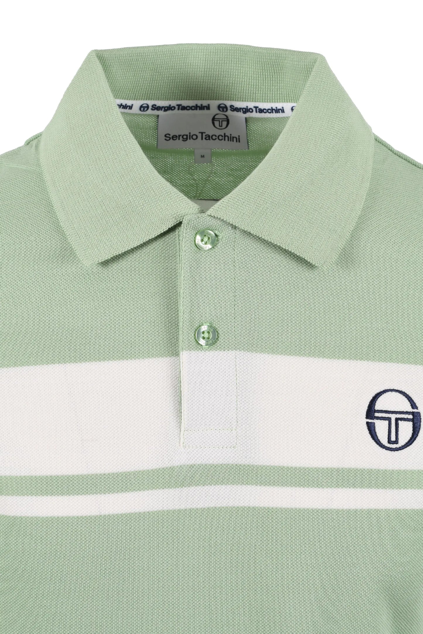 SERGIO TACCHINI YOUNG LINE POLO QUIET GREEN/GARDENIA Sergio Tacchini