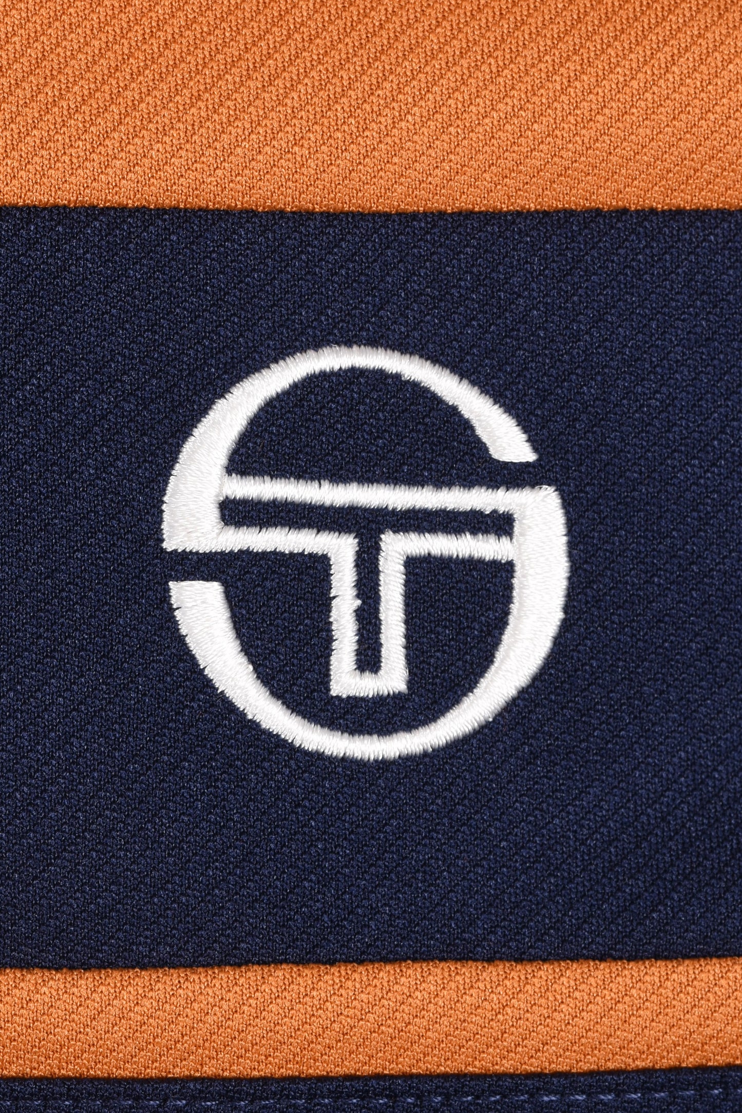 Sergio Tacchini Damarindo Track Top Pumpkin Spice/Maritime Blue