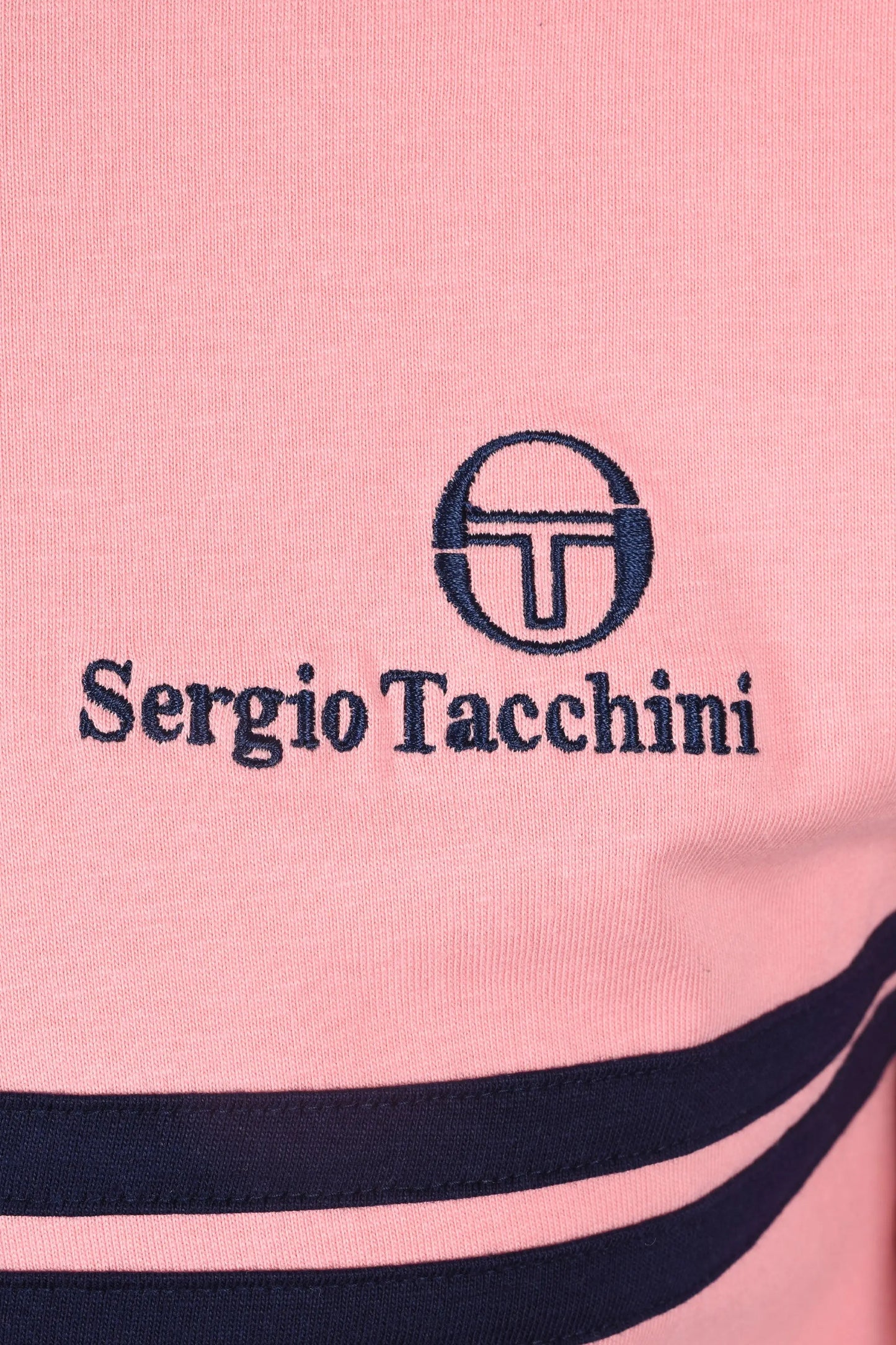 Sergio Tacchini New Supermac T-Shirt Quartz Pink/Maritime Blue Sergio Tacchini