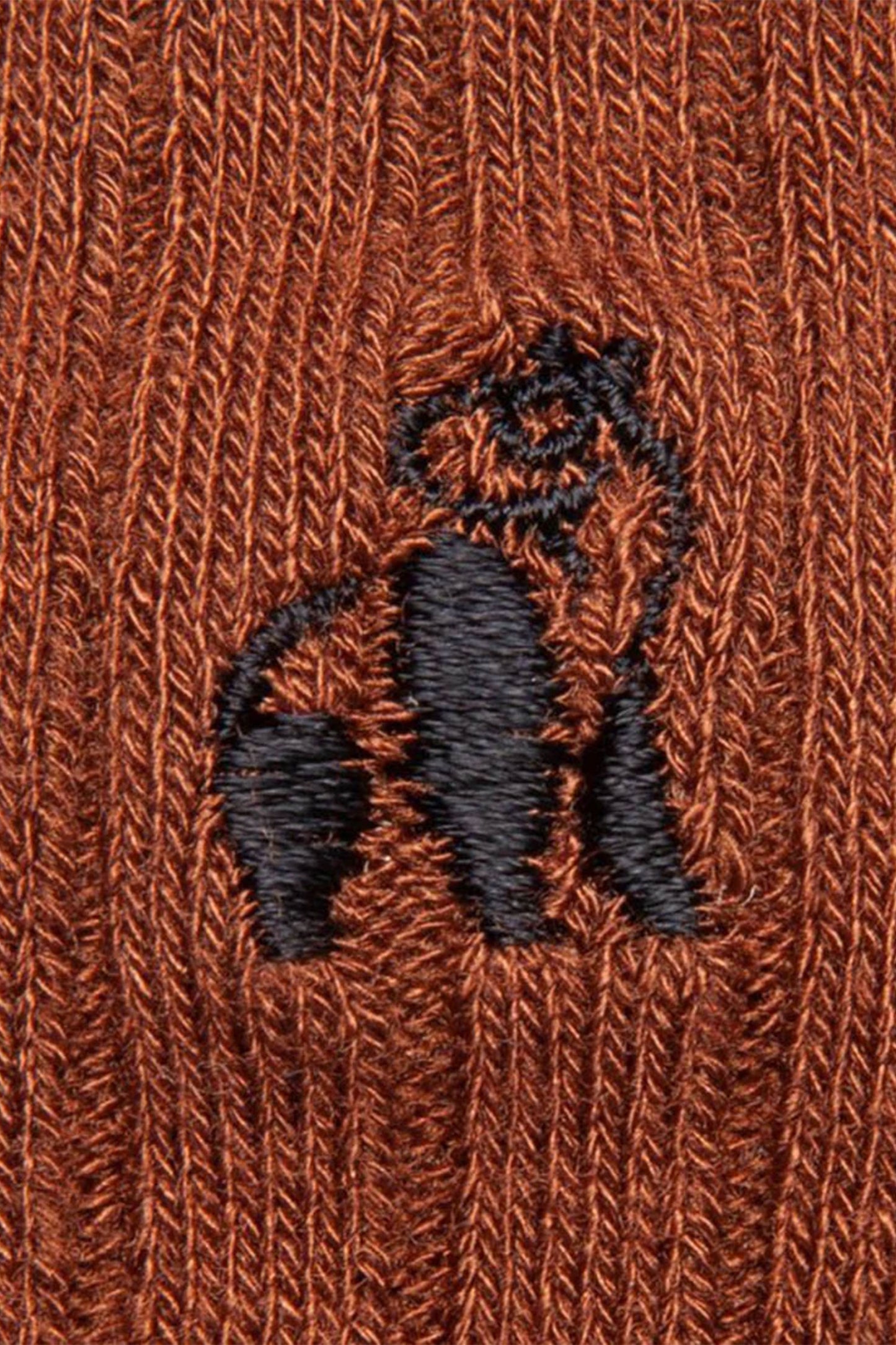 SWOLE PANDA SOCK CHESTNUT BROWN