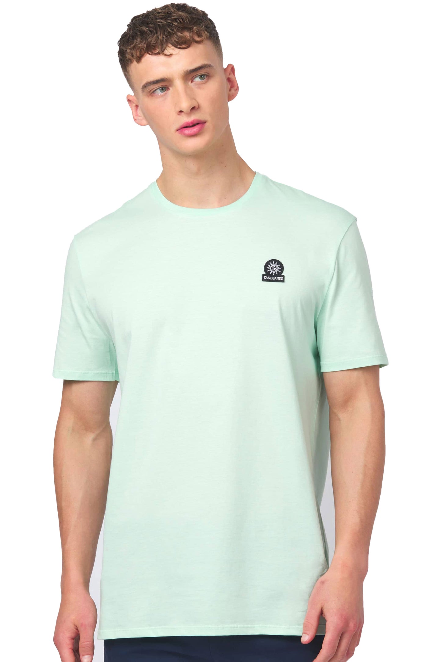Sandbanks Badge Logo T-Shirt Mint