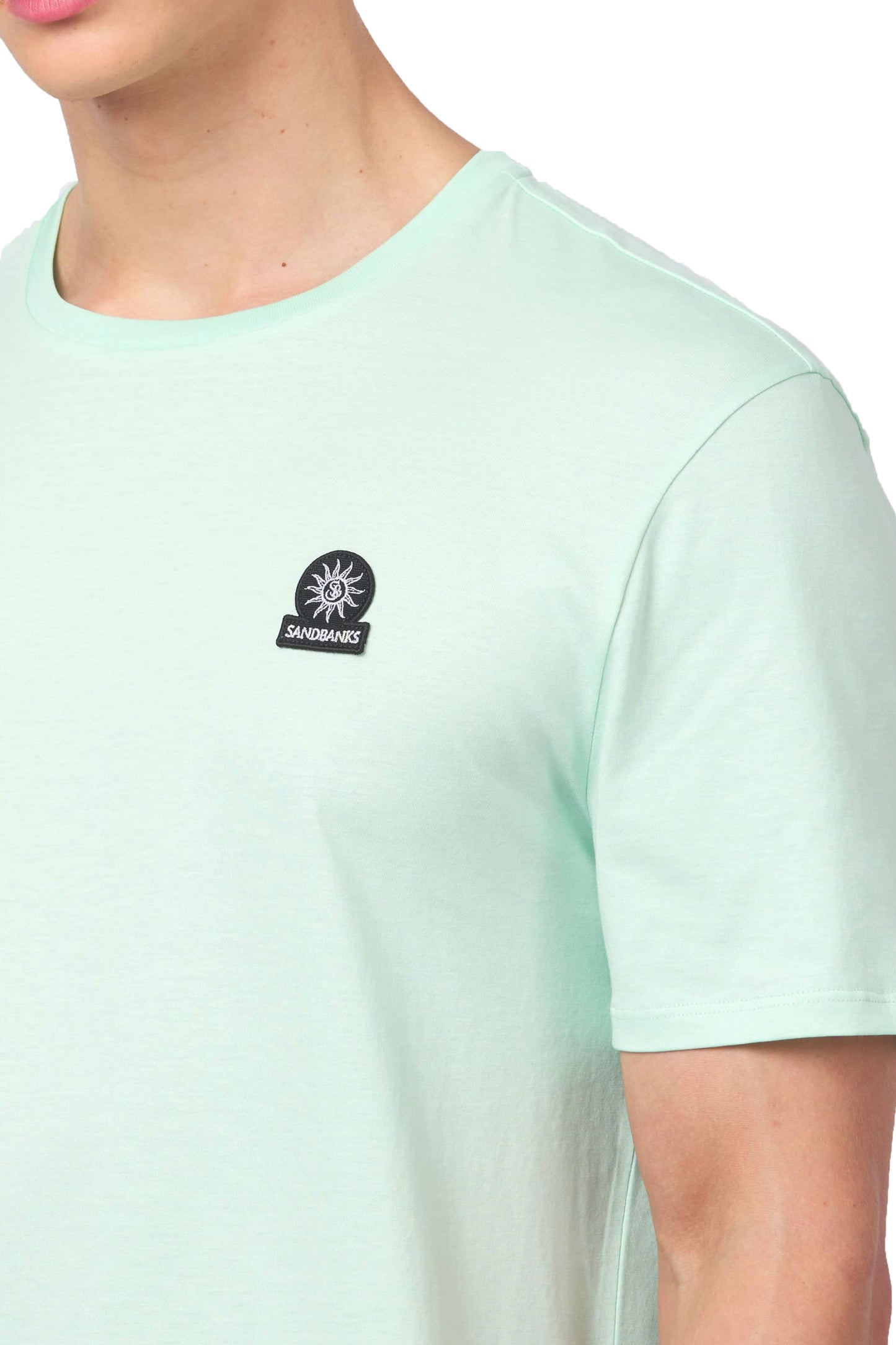 Sandbanks Badge Logo T-Shirt Mint