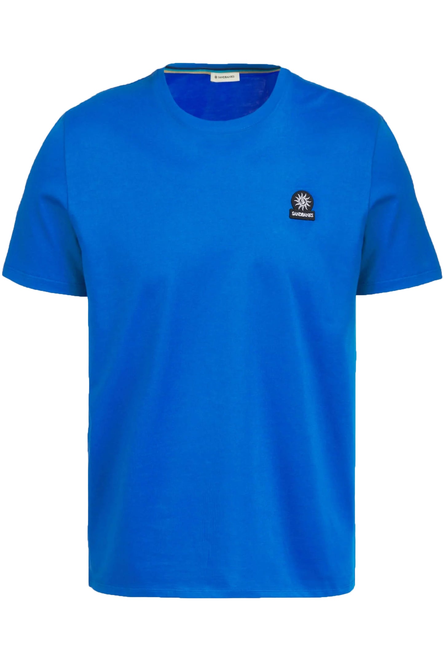 Sandbanks Badge Logo T-Shirt Nautical Blue