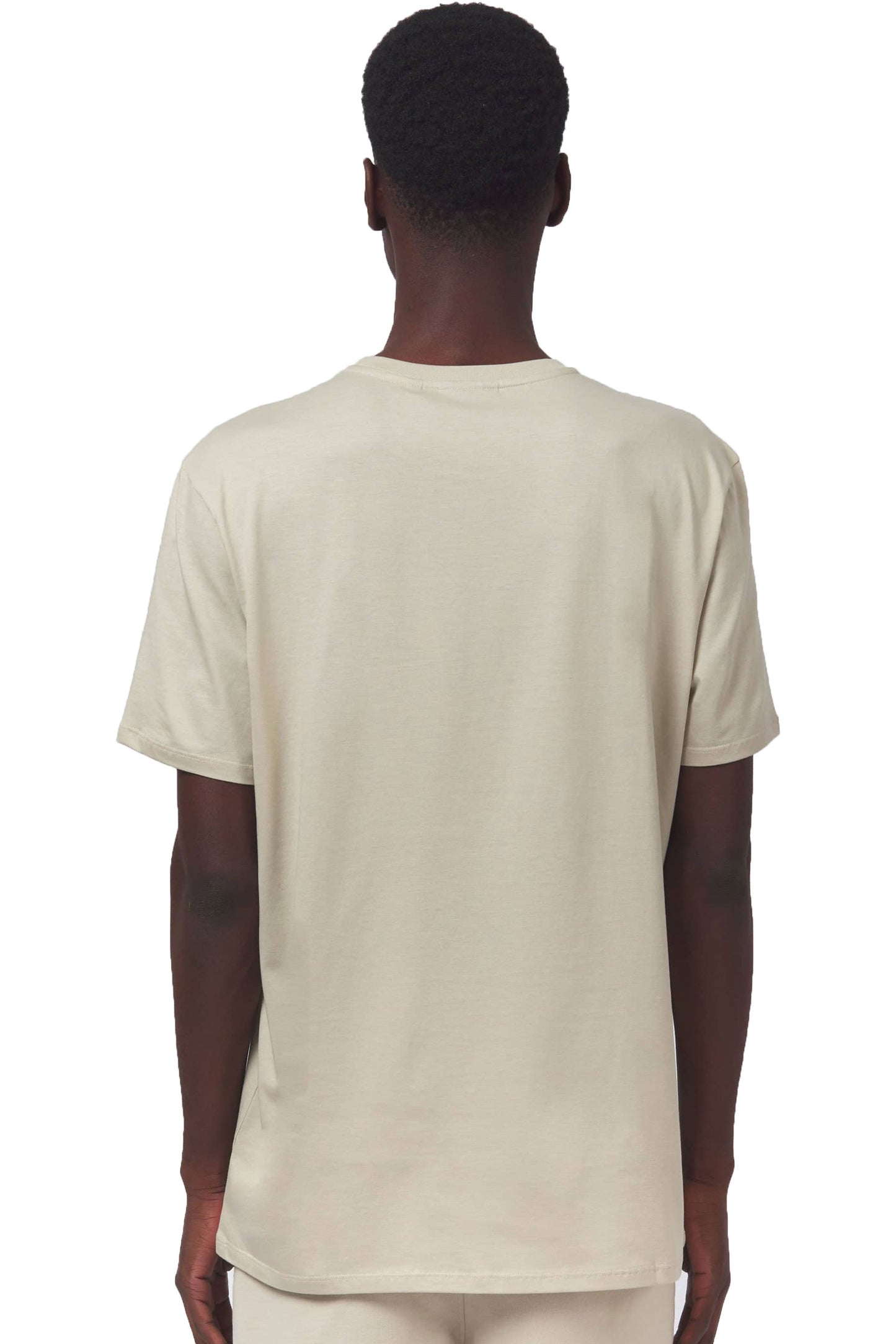 Sandbanks Badge Logo T-Shirt Stone