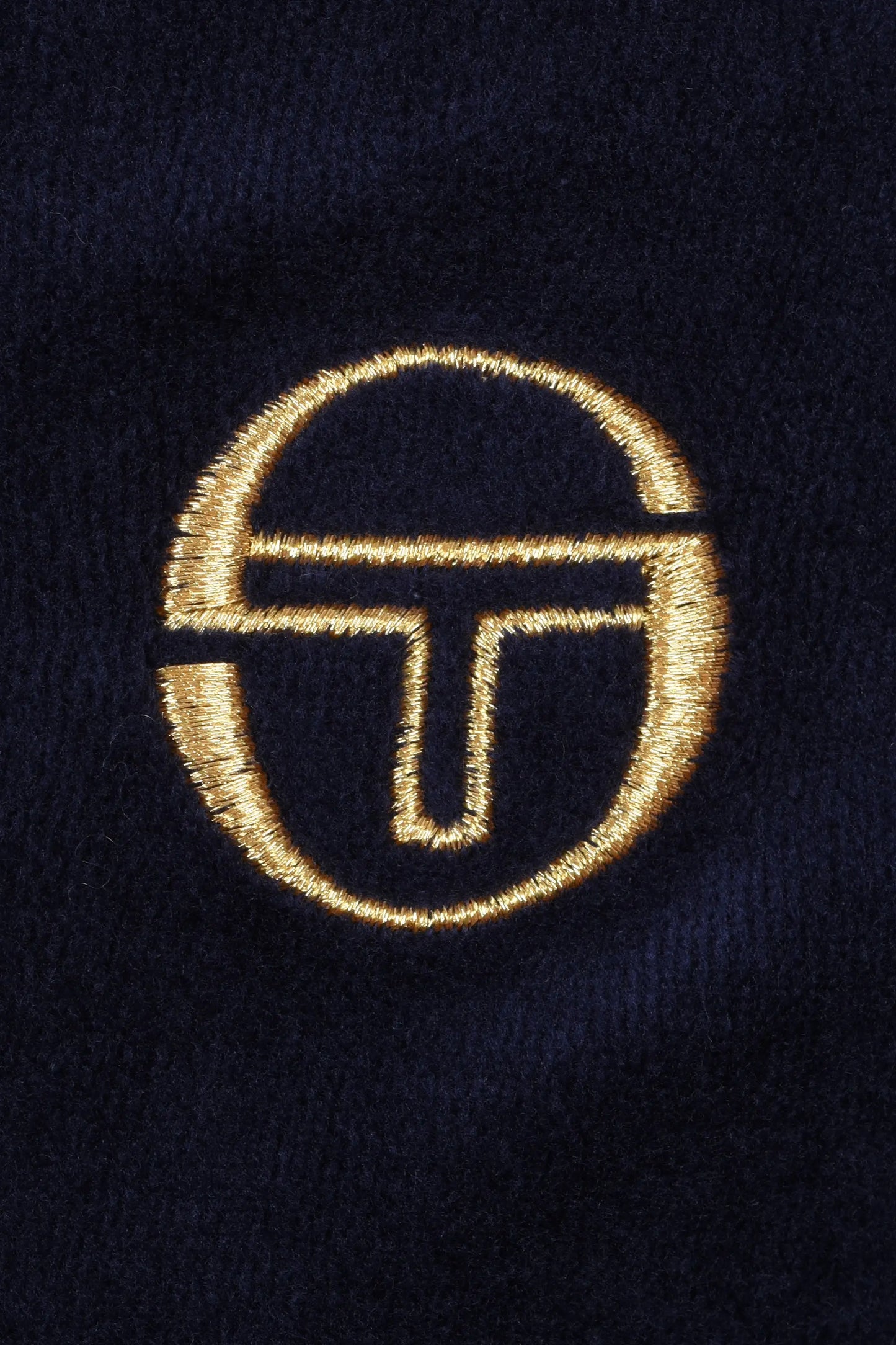 Sergio Tacchini Court Velour Track Top Maritime Blue/Gardenia Sergio Tacchini