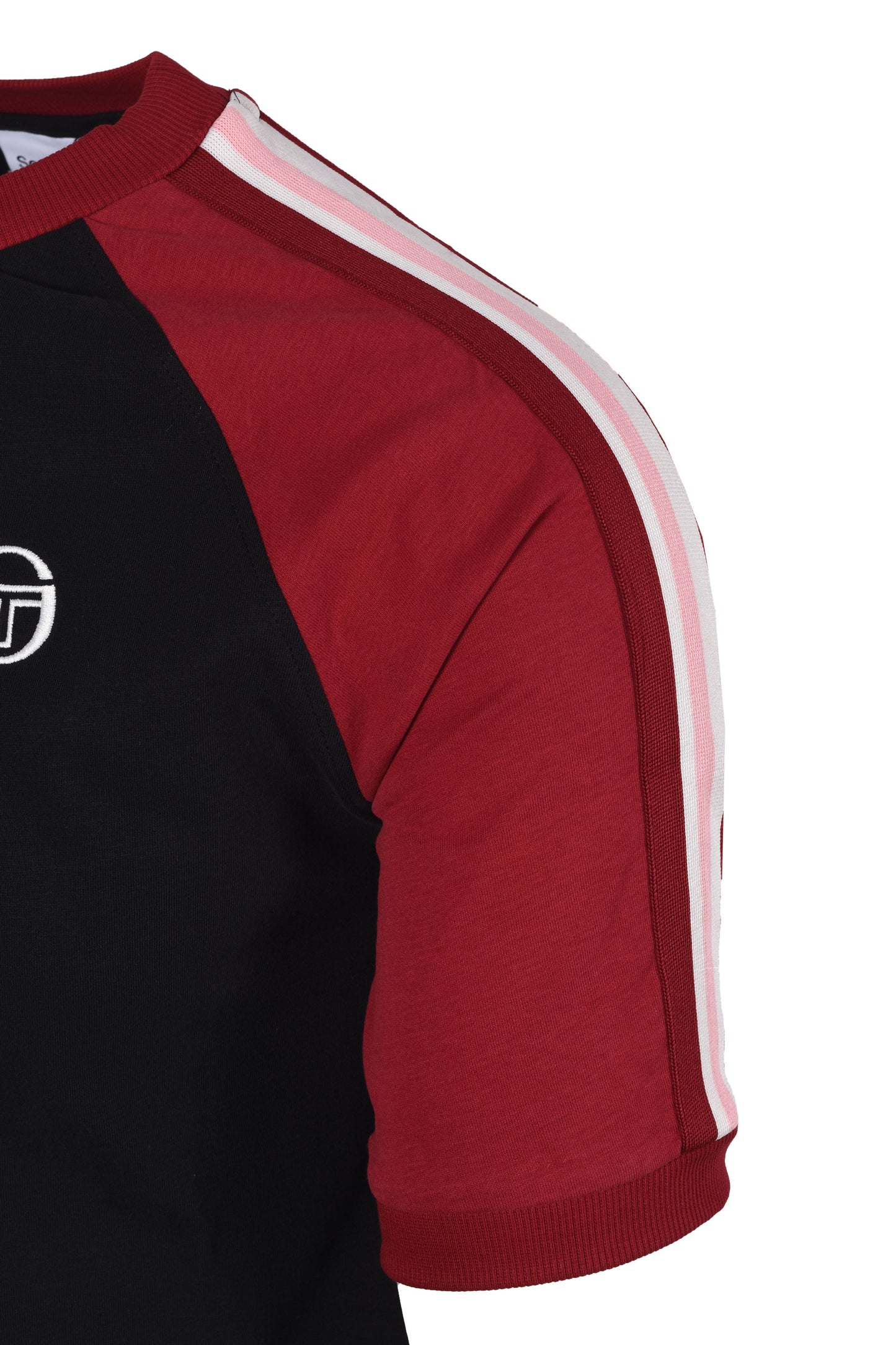 Sergio Tacchini Hadow Ringer T-Shirt Black/Gardenia