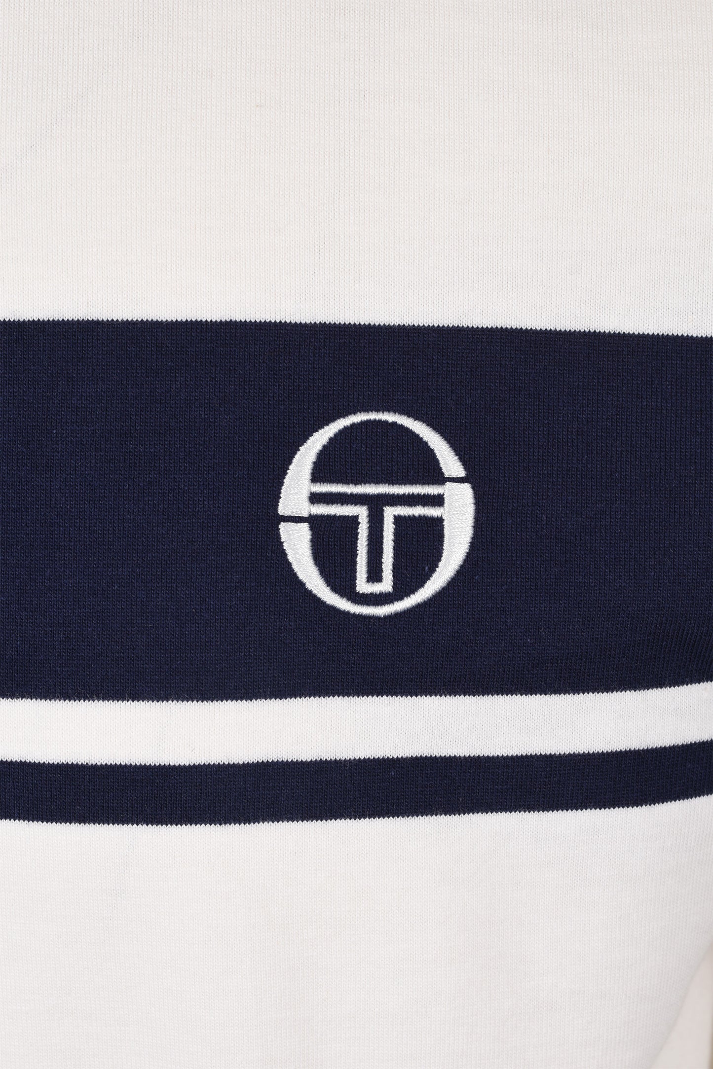 Sergio Tacchini Master T-Shirt Gardenia/Maritime Blue/Pumpkin