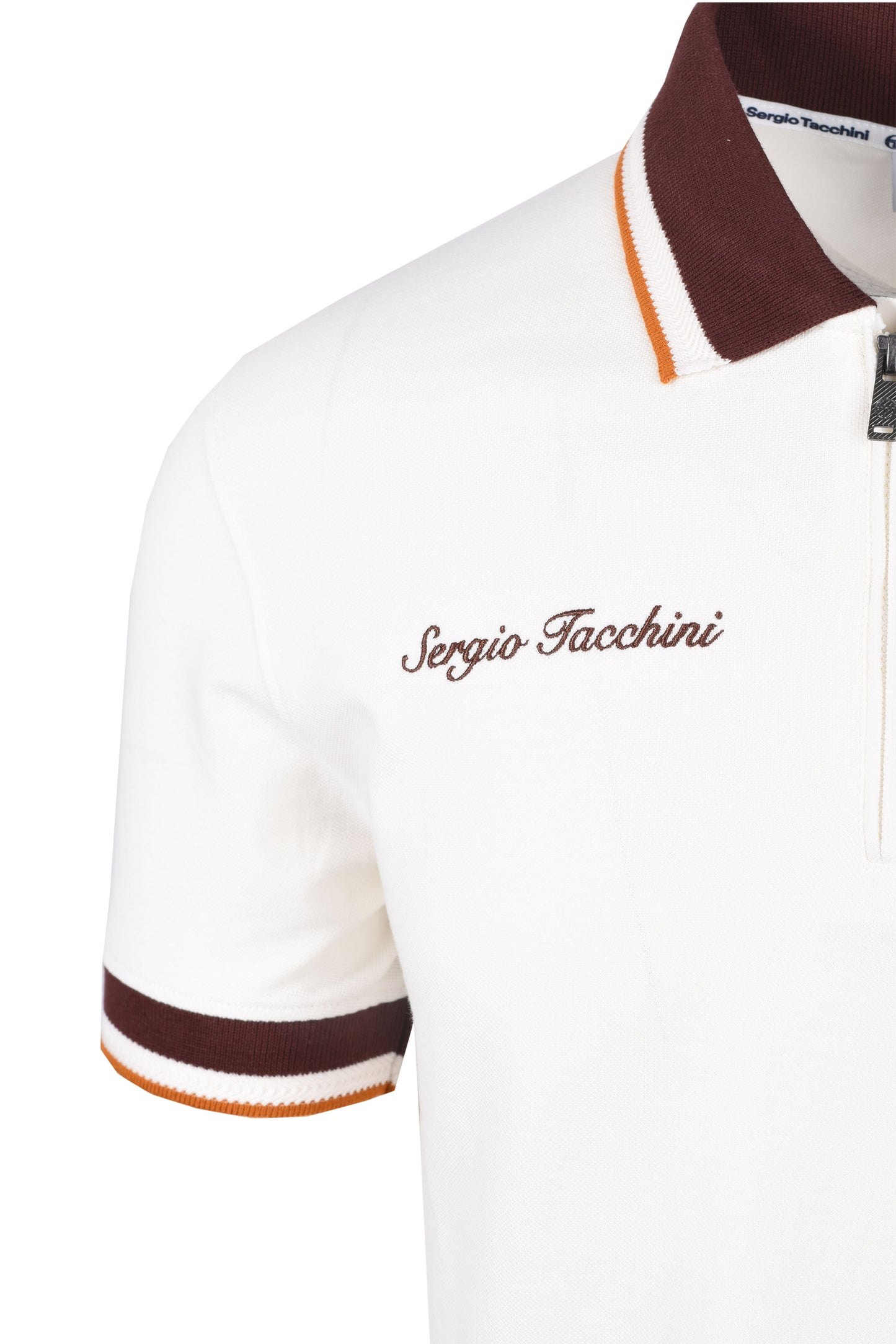 Sergio Tacchini Nanto Zip Polo Gardenia