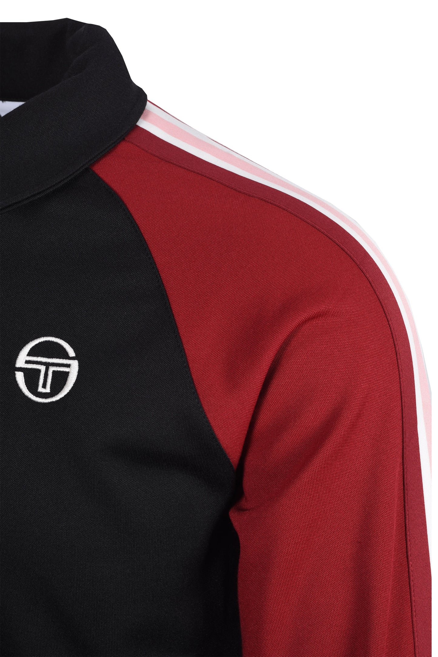 Sergio Tacchini Renshaw Track Top Black/Gardenia