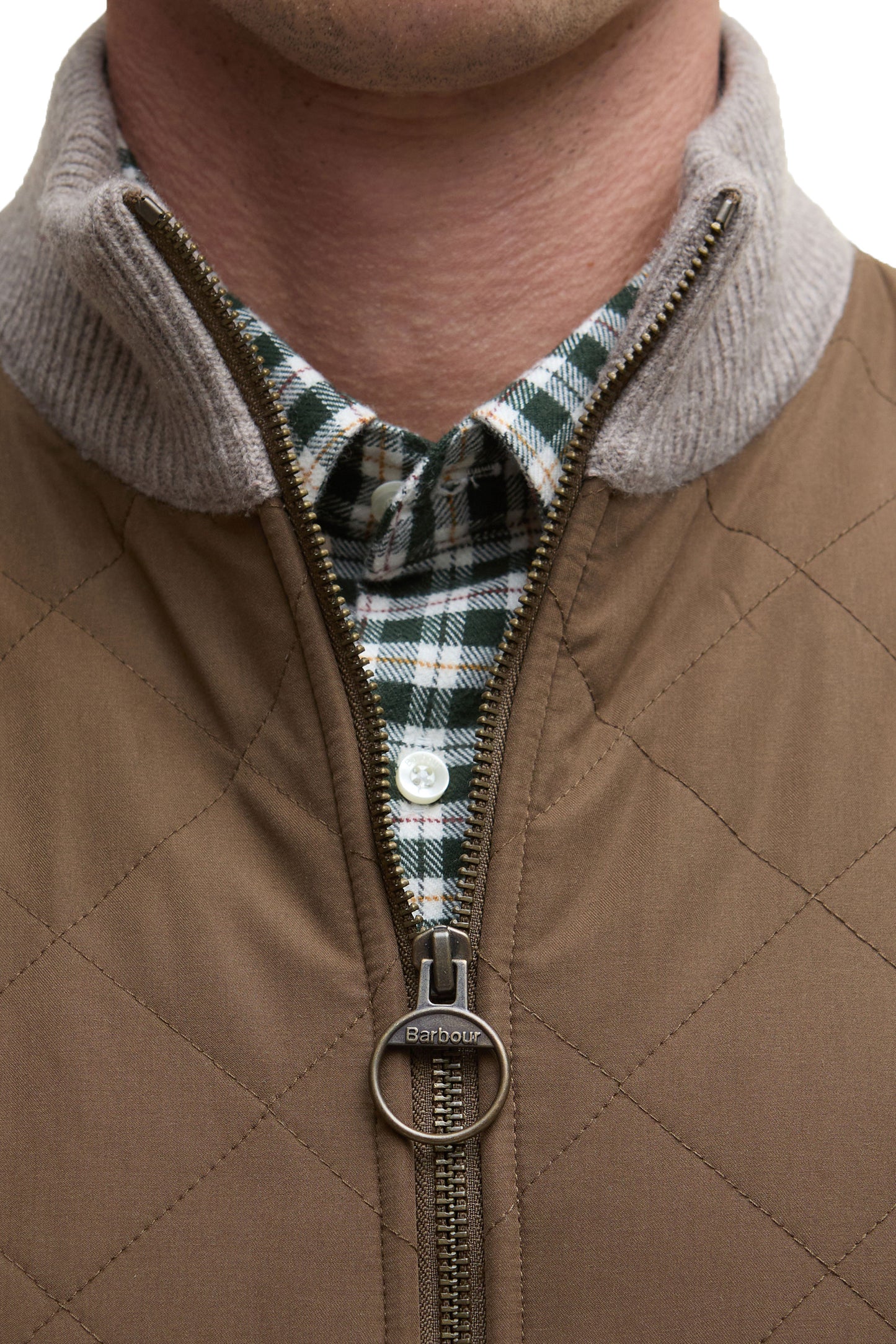 BARBOUR SHOVELER GILET STONE