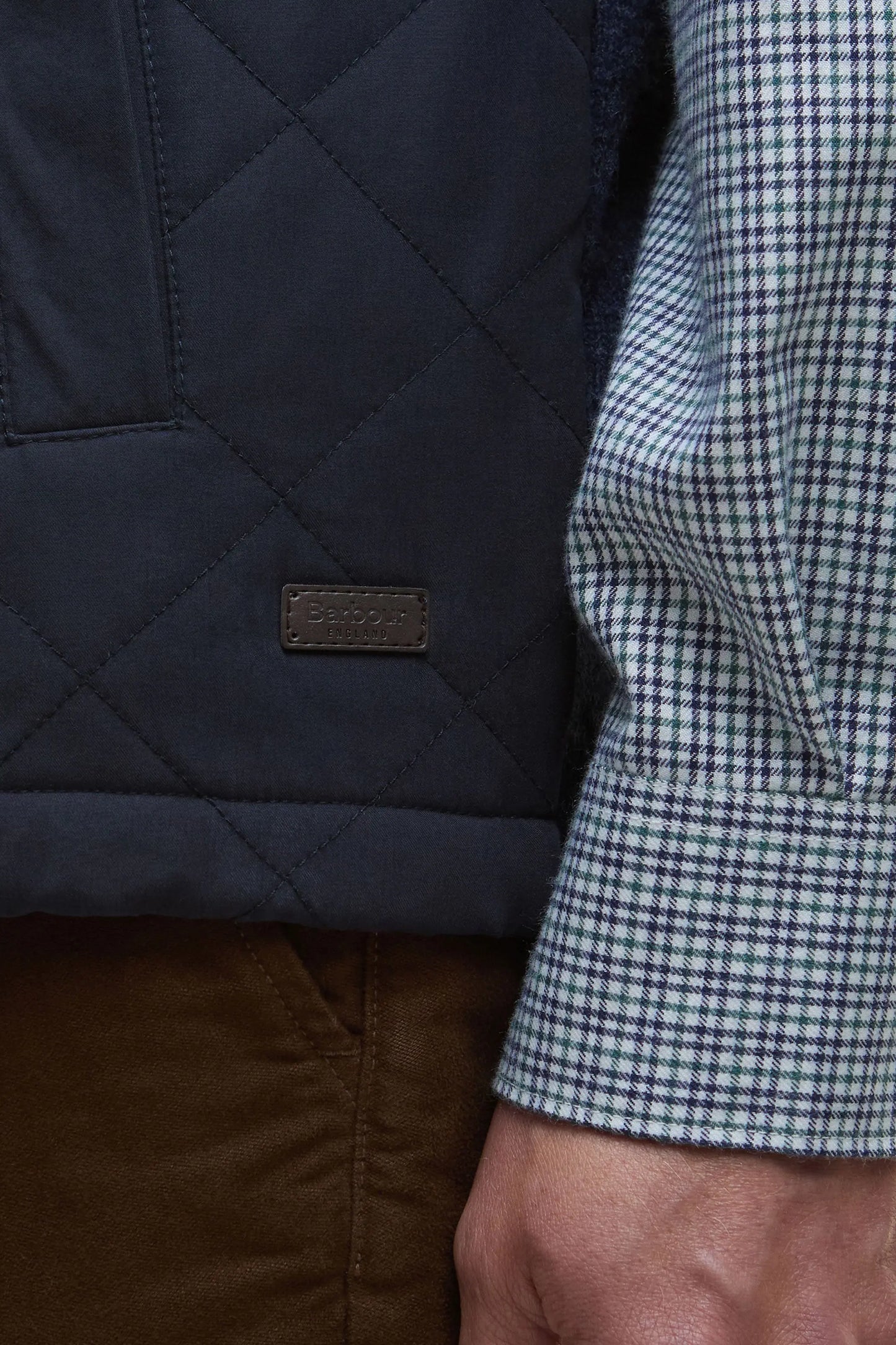 BARBOUR SHOVELER GILET NAVY Barbour