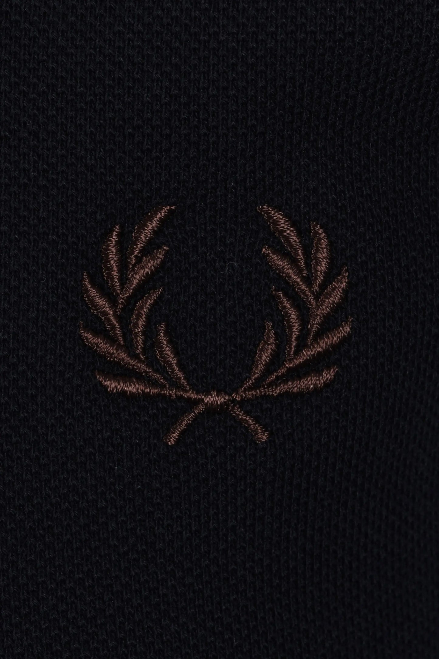 FRED PERRY TWIN TIPPED POLO NAVY/WARM OAT/ BURNT TOBACCO Fred Perry