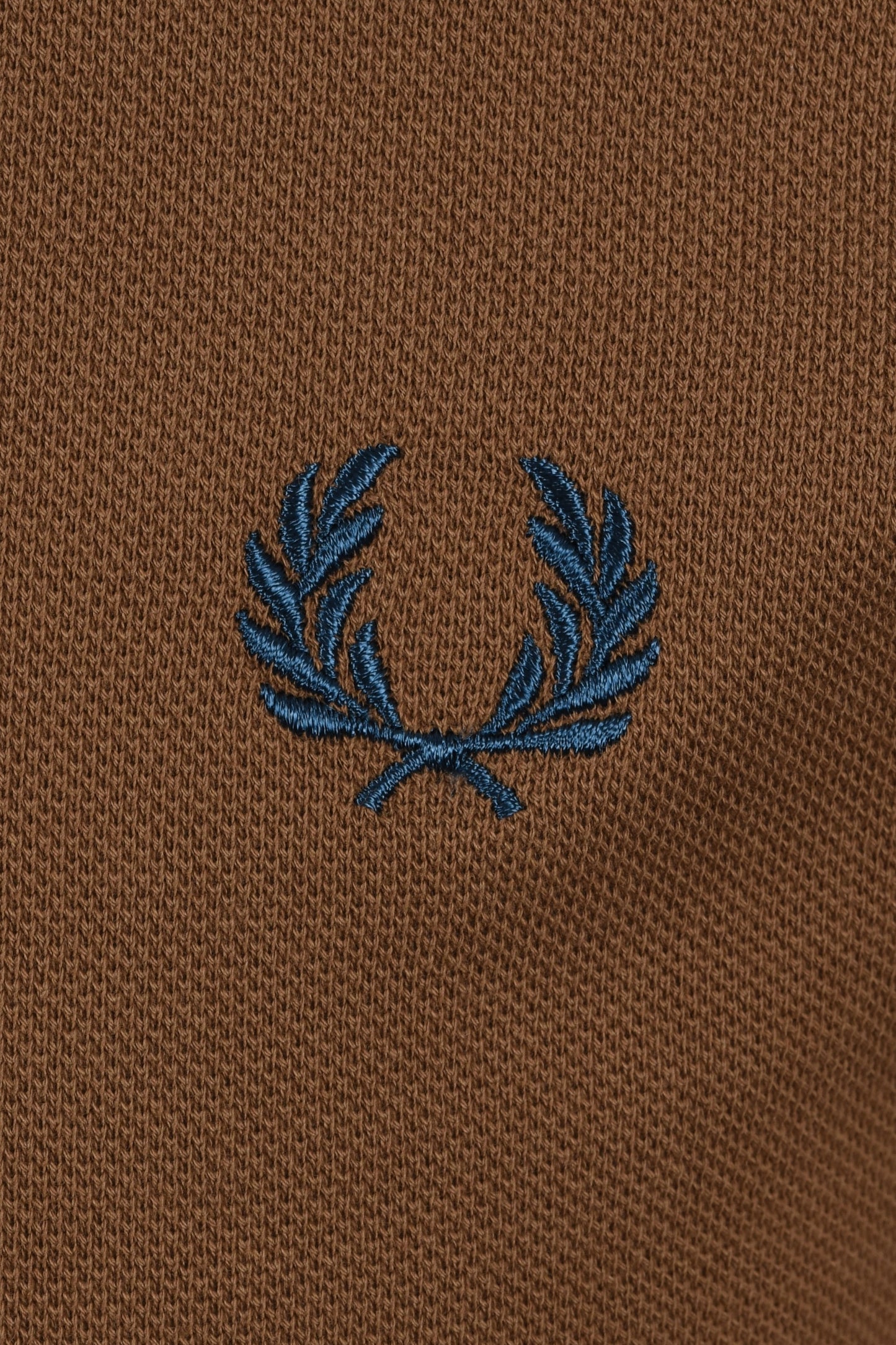 FRED PERRY TWIN TIPPED POLO SHADED STONE/ECRU/DARK PETROL