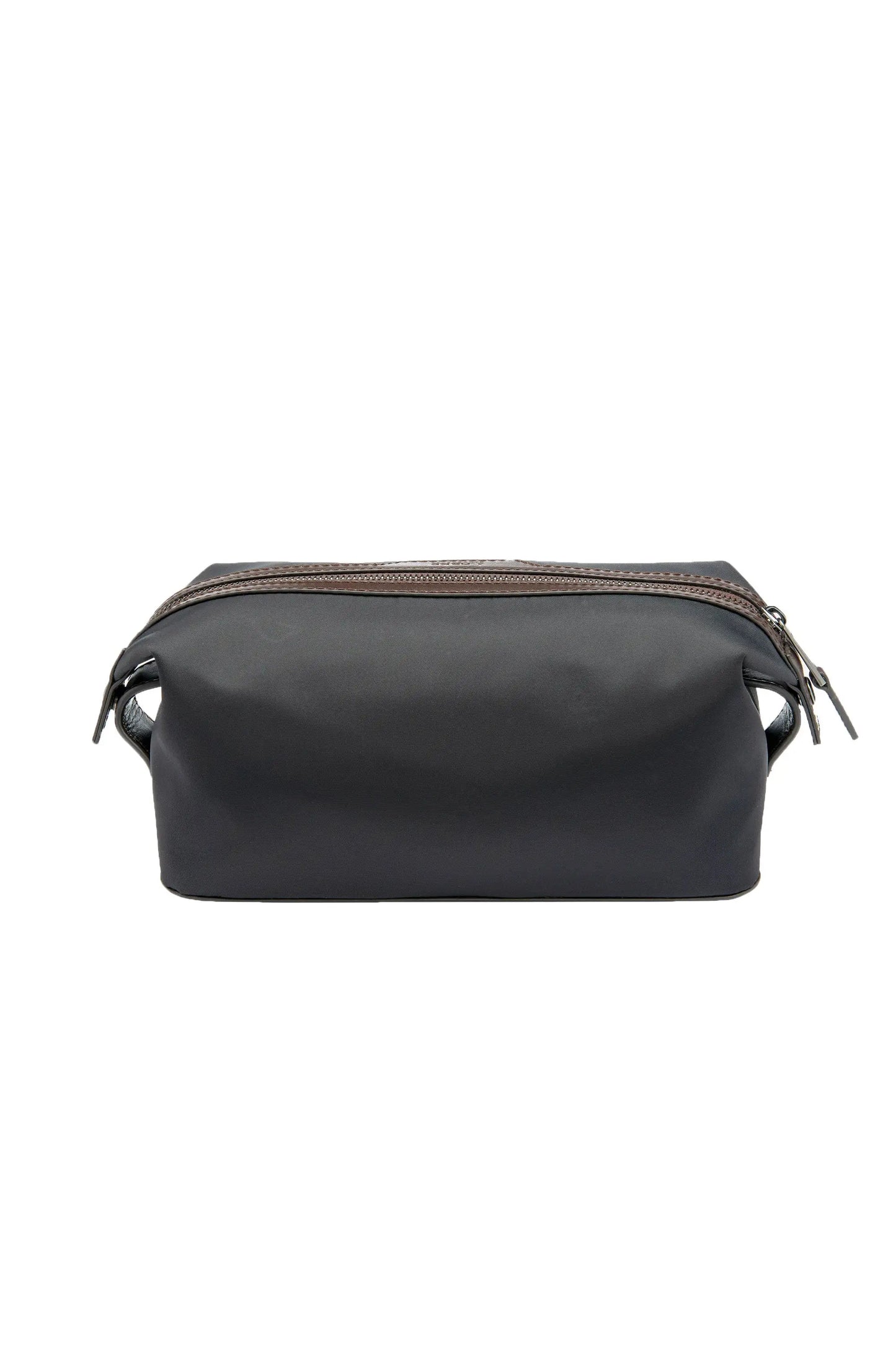 LOAKE WELLAND WASH BAG BLACK Loake