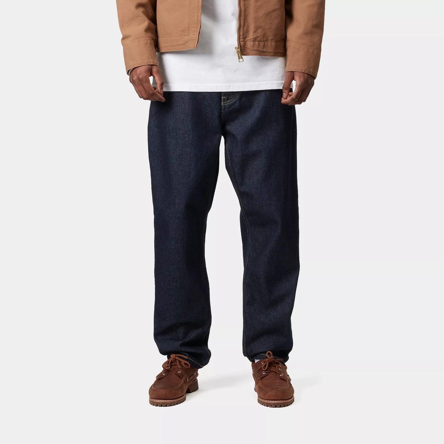 CARHARTT NEWEL JEANS BLUE ONE WASH