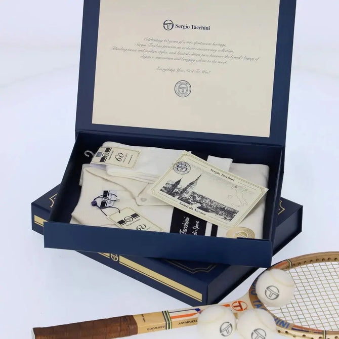 Unboxing: The Sergio Tacchini 60th Anniversary Collector’s Set