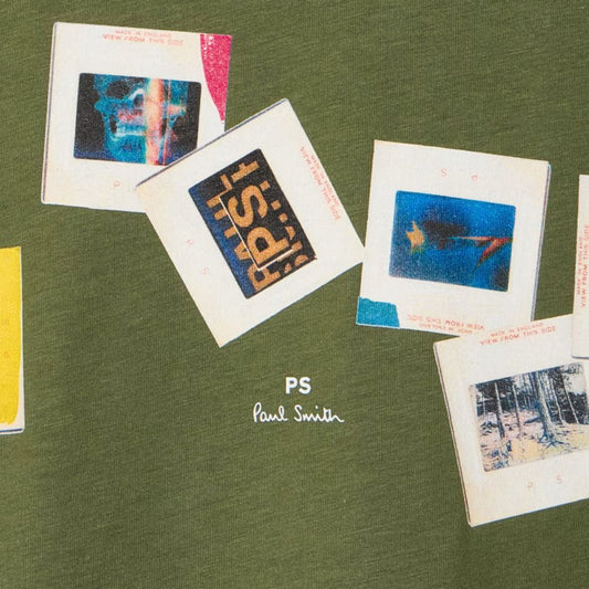 Paul Smith graphic t-shirt close up