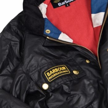 Everything You Need to Know: Barbour International Union Jack Jacket Michael Stewart Menswear