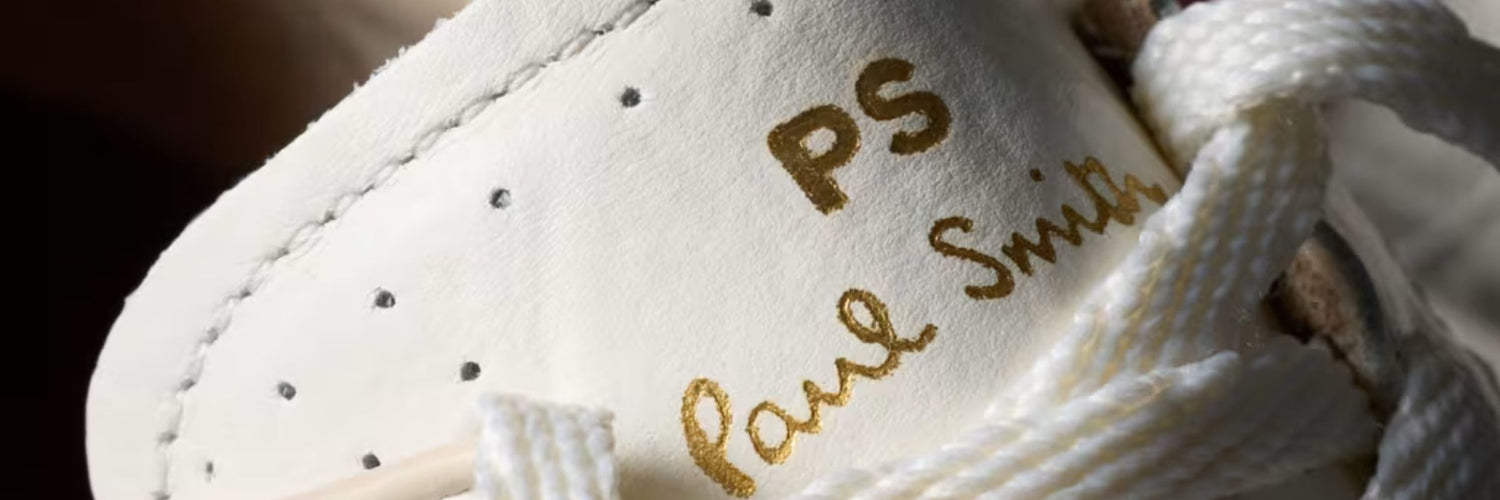 paul smith ps trainer logo banner