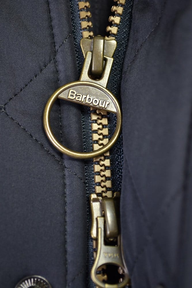 Giacca trapuntata Barbour Powell blu navy