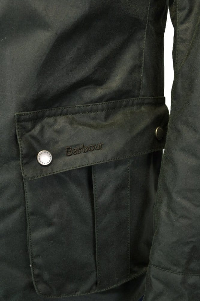 Giacca Barbour International Tourer Wax Duke Salvia